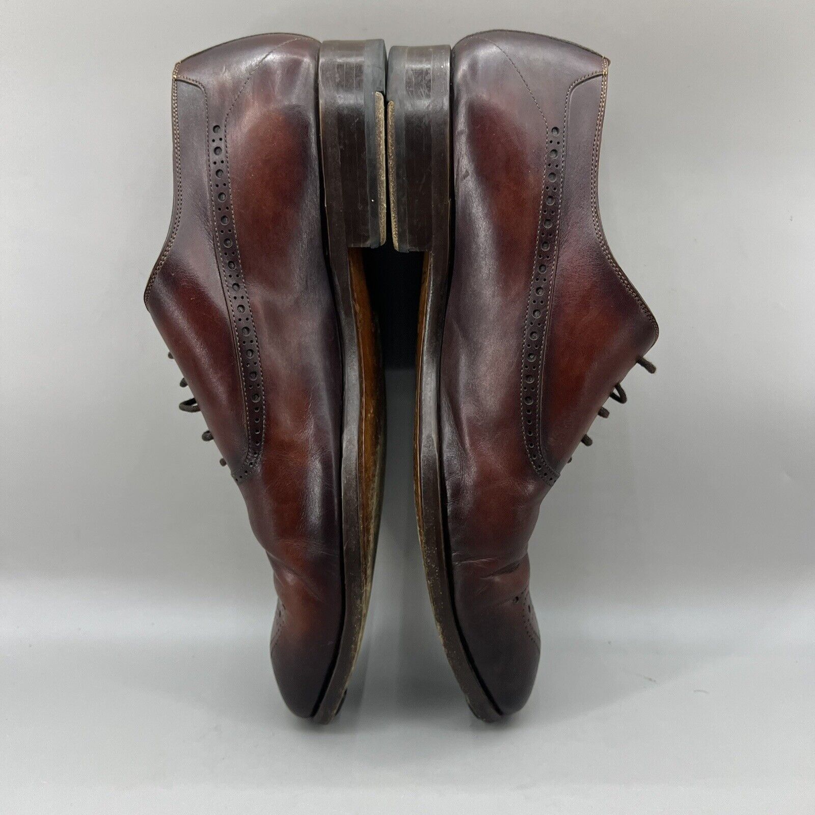 Magnanni Magnanni Manolo Medallion Shoes Men's Size 9 M Cognac Brown Size US 9 / EU 42 - 6 Thumbnail