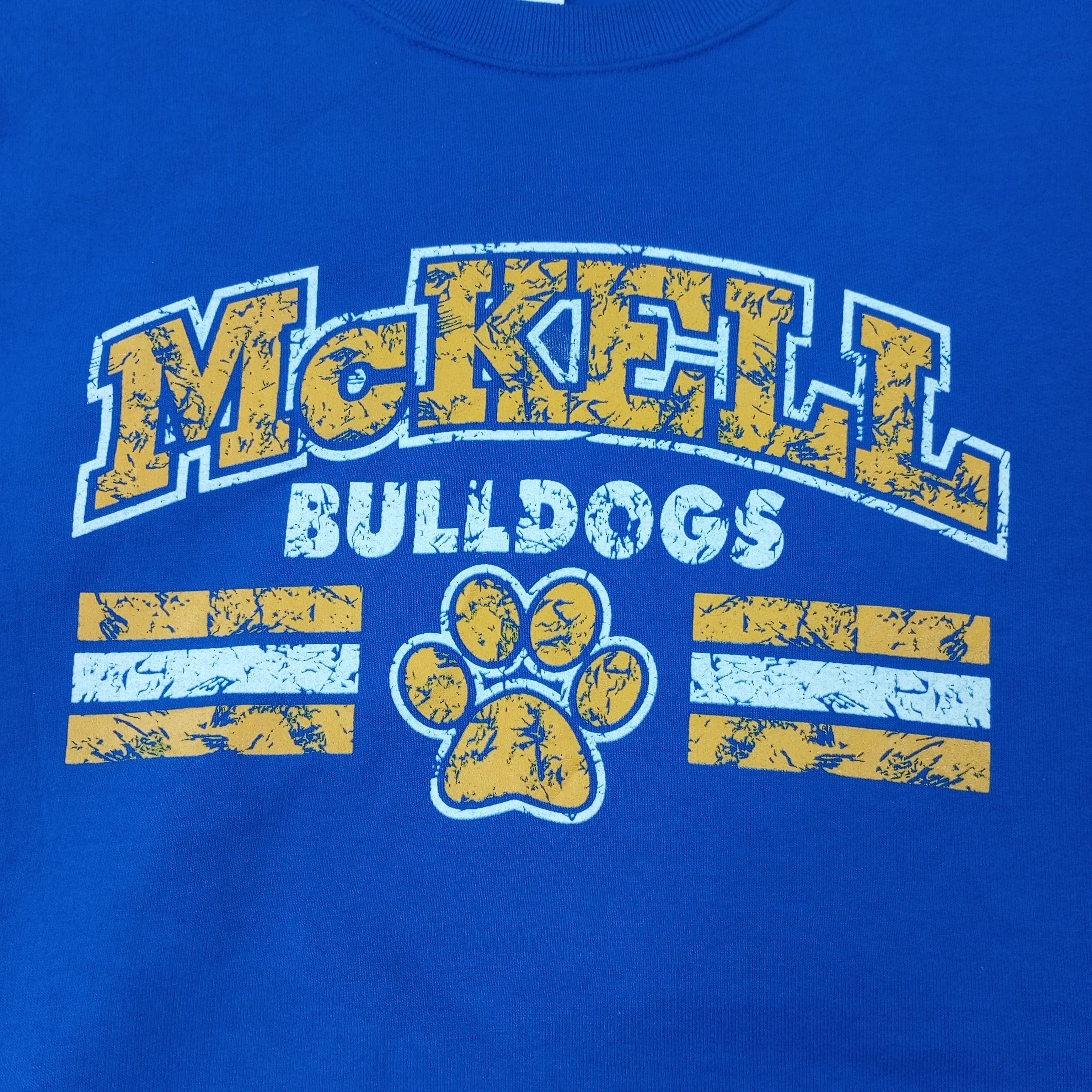Vintage Mckell Bulldogs Streetwear Style Sweatshirt c230n23 Size US XXL / EU 58 / 5 - 2 Thumbnail