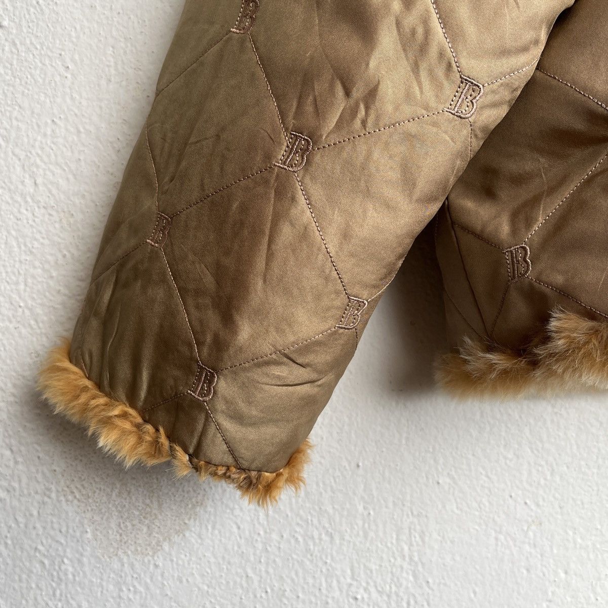 Balmain BALMAIN REVERSIBLE MONOGRAM FUR JACKET Size US L / EU 52-54 / 3 - 12 Thumbnail