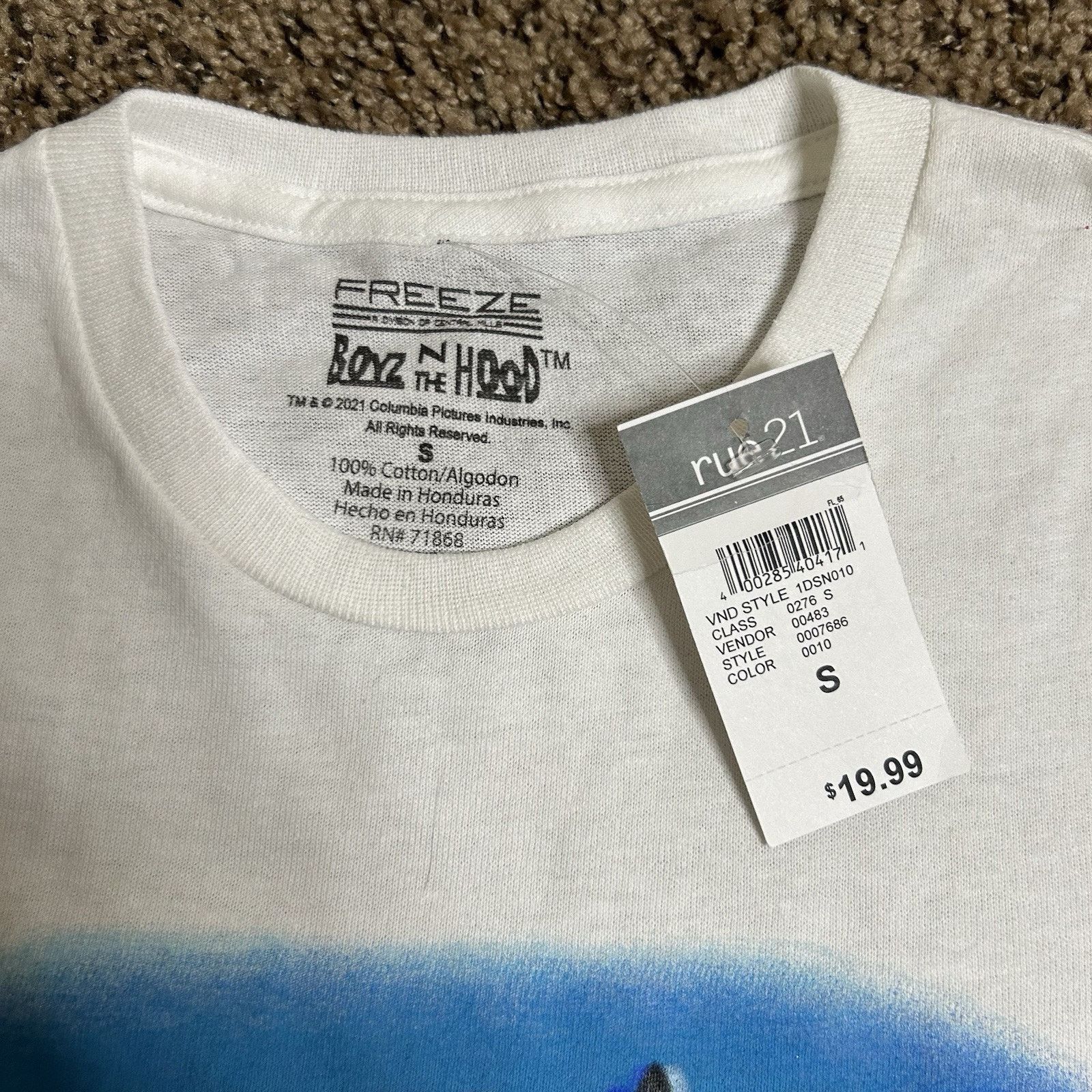 Other Y2K Boyz N' The Hood Ice Cube Spray Paint Graffiti Style Tee Size US S / EU 44-46 / 1 - 3 Thumbnail
