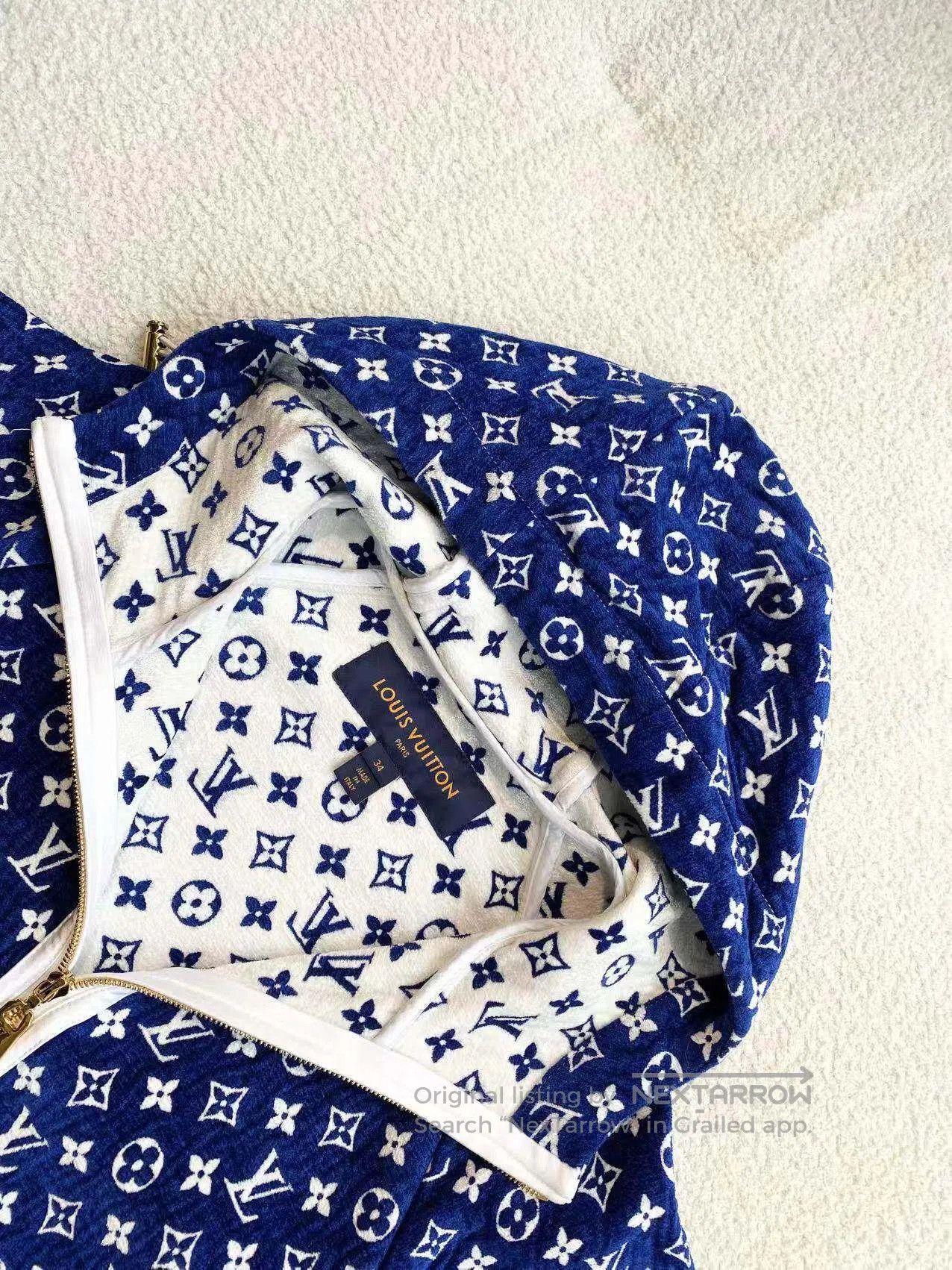 Louis Vuitton Louis Vuitton Reversible presbyopia full print zip jacket| Size 4XL / US 24-26 - 4 Thumbnail