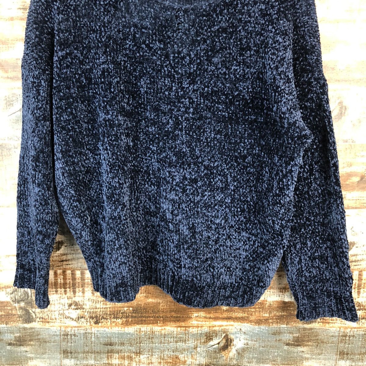 Homespun Knitwear × Japanese Brand As De Deve Dark Blue Knitwear #A1501 Size L / US 10 / IT 46 - 6 Thumbnail