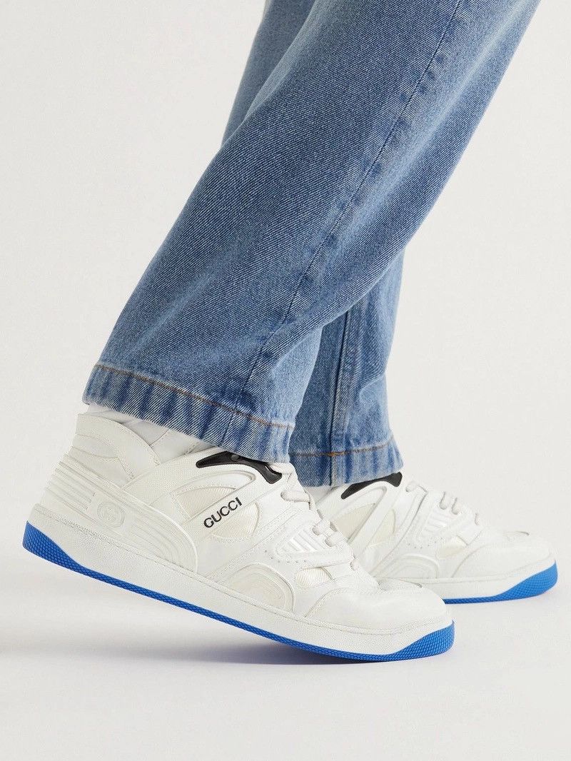 Gucci Authentic Gucci Basket Sneaker (Womens US 9) Size US 9 / IT 39 - 1 Thumbnail