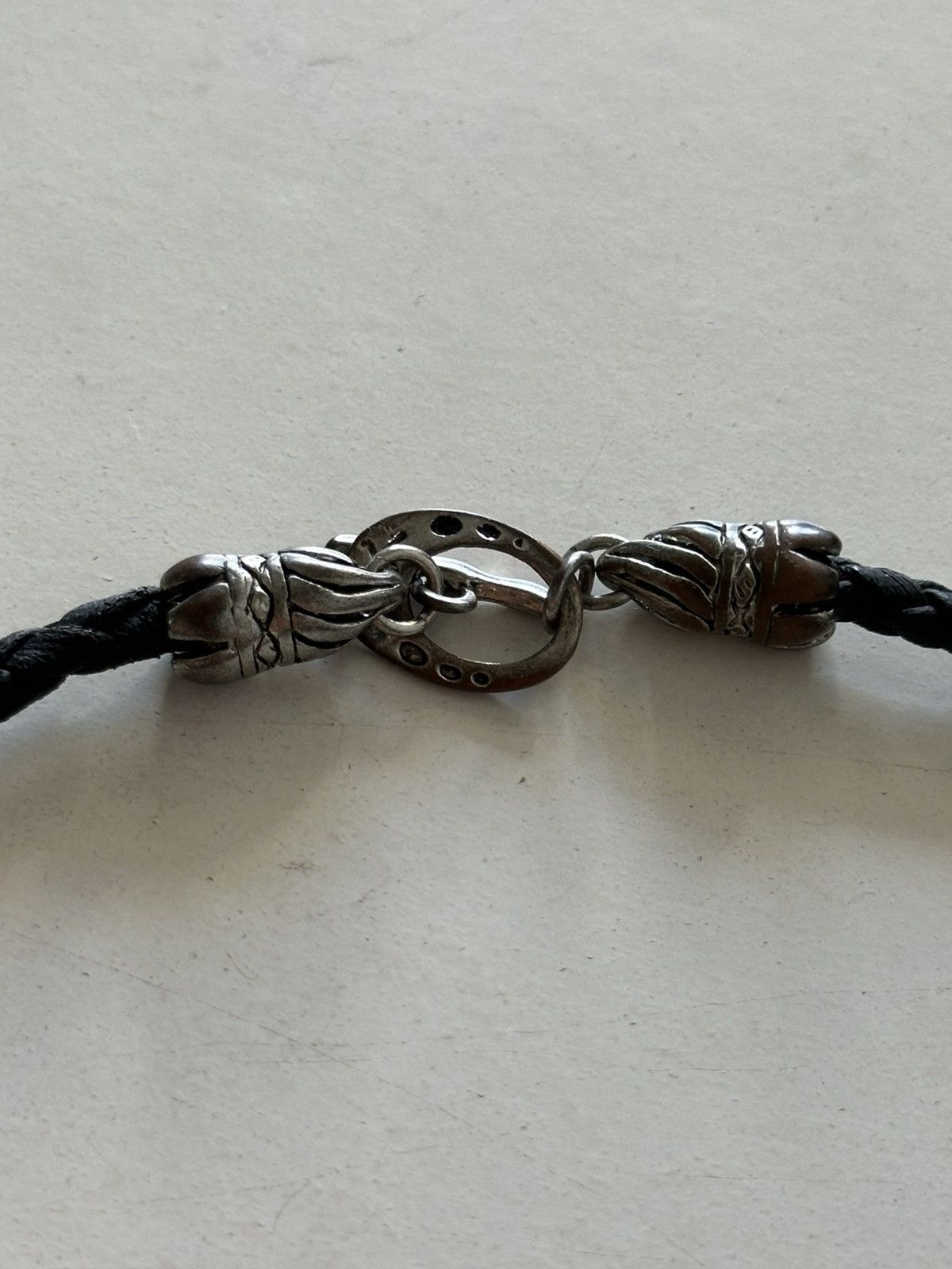 Japanese Brand × Jewelry Native Eagle/ Feathers Pendant Leather Necklace Size ONE SIZE - 8 Thumbnail