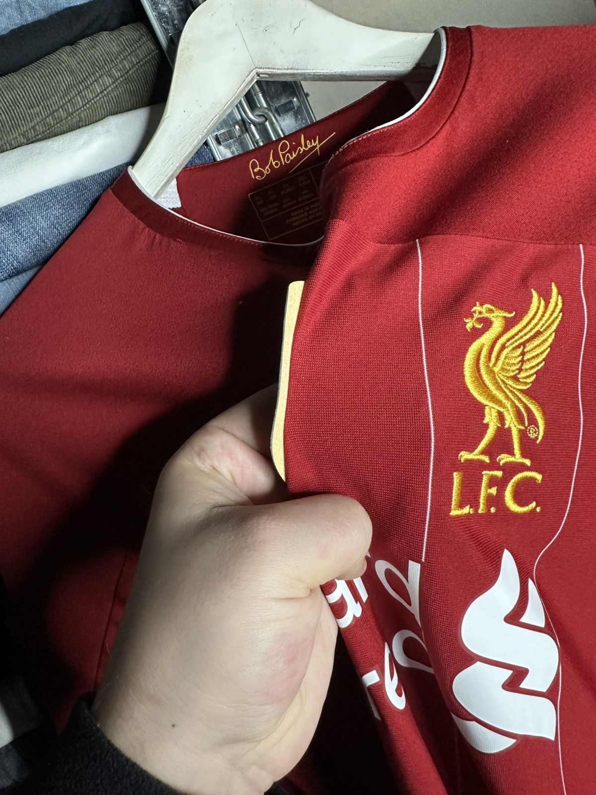 New Balance New Balance Liverpool FC 2019-20 Home Football Shirt Jersey Size US XL / EU 56 / 4 - 6 Thumbnail