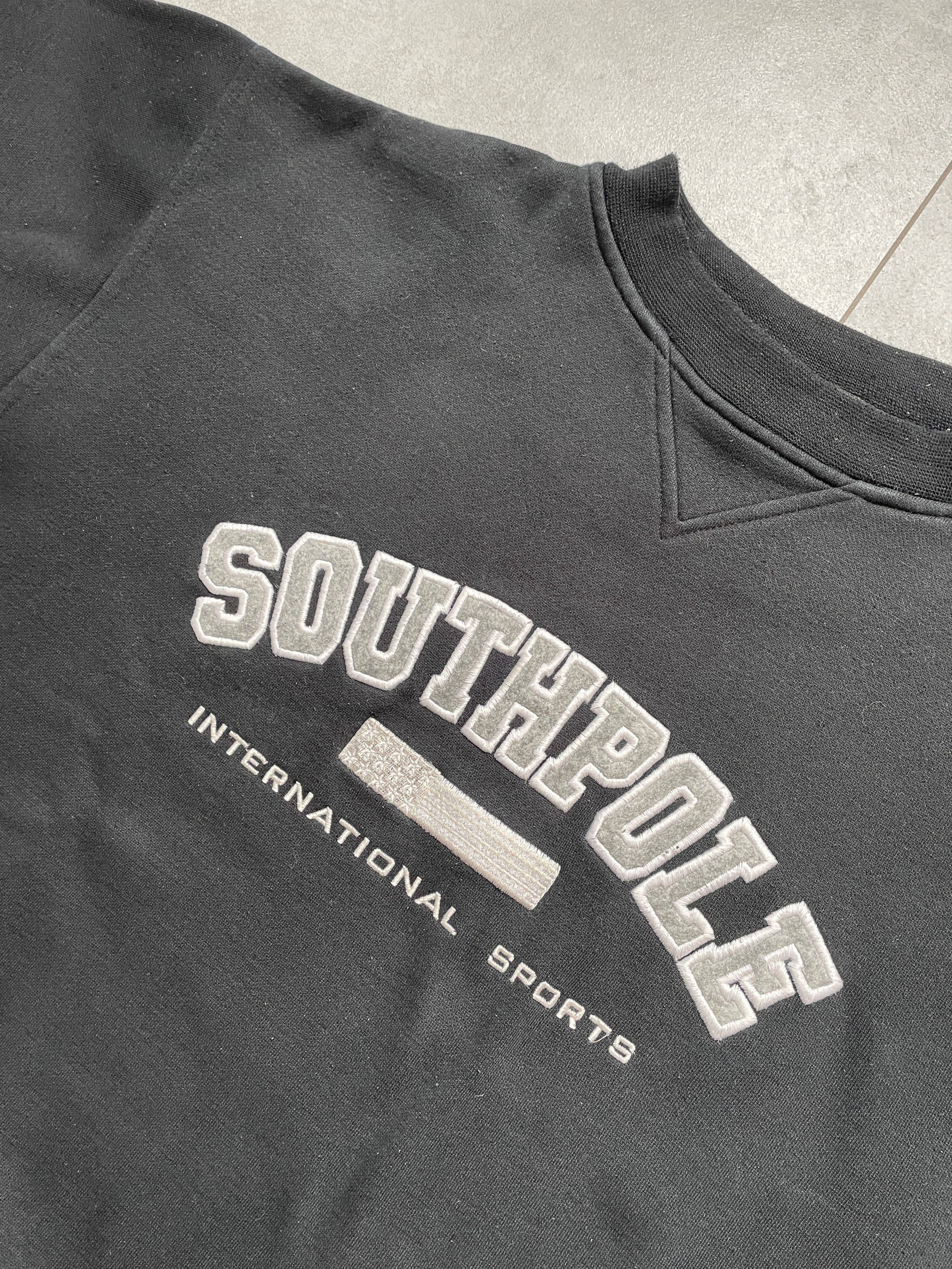 Southpole Y2K SOUTHPOLE BLACK HIP HOP BOXY CREWNECK Size US XL / EU 56 / 4 - 2 Thumbnail