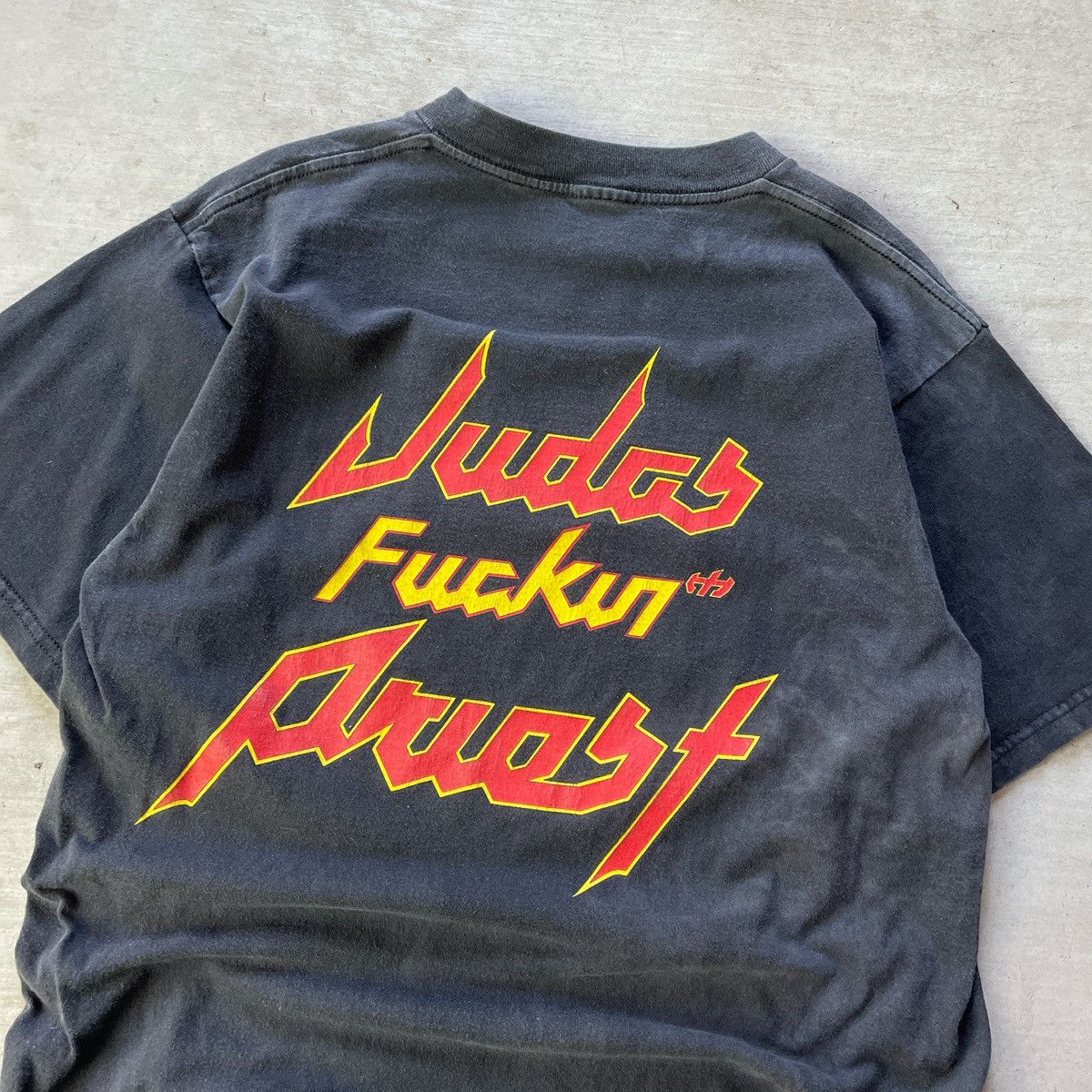 Designer × Vintage Vintage 90s Judah Priest T Shirt Size US L / EU 52-54 / 3 - 4 Thumbnail