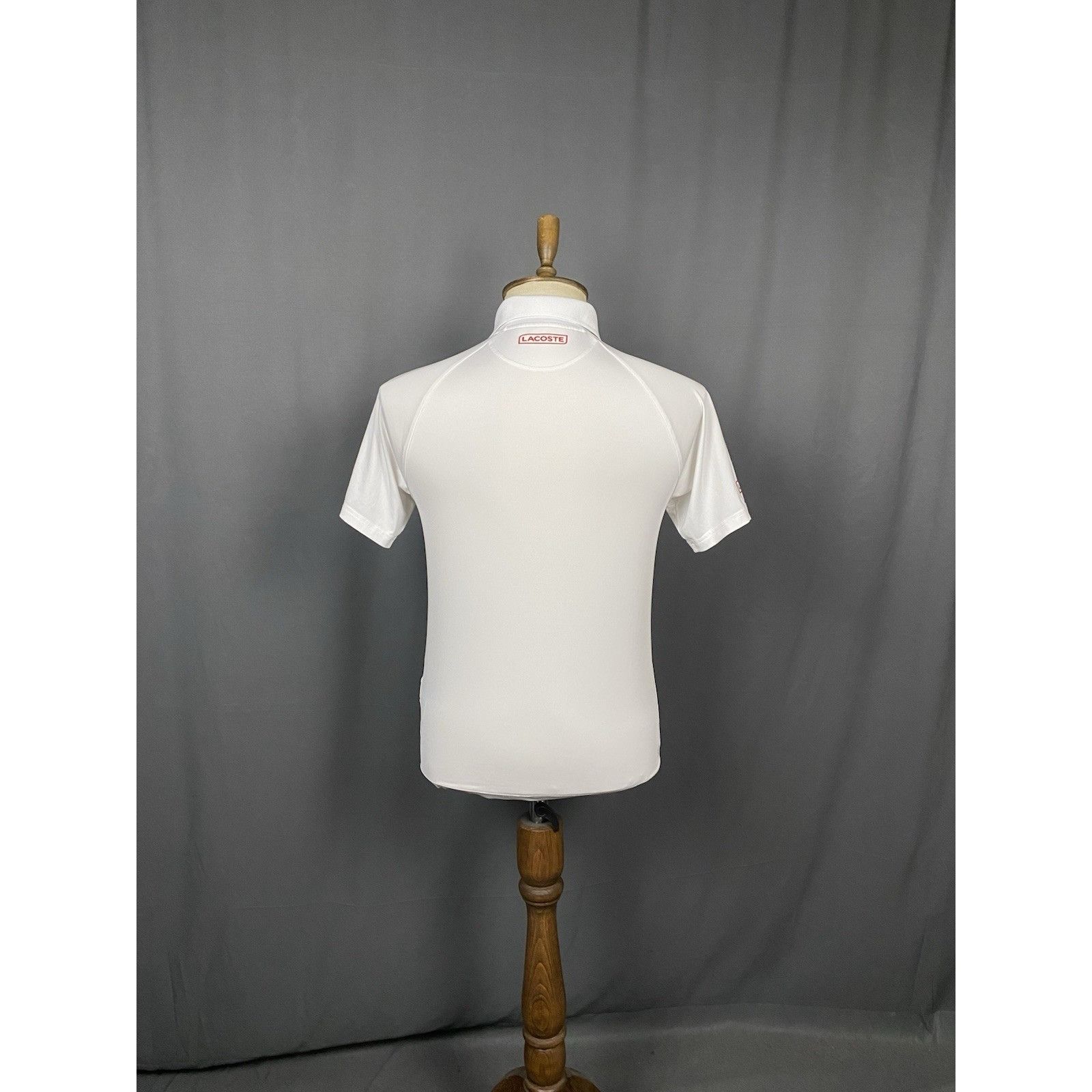 Lacoste Lacoste Roland Garros Ultra Dry Men's White Polo T-Shirt Siz Size US XS / EU 42 / 0 - 7 Thumbnail