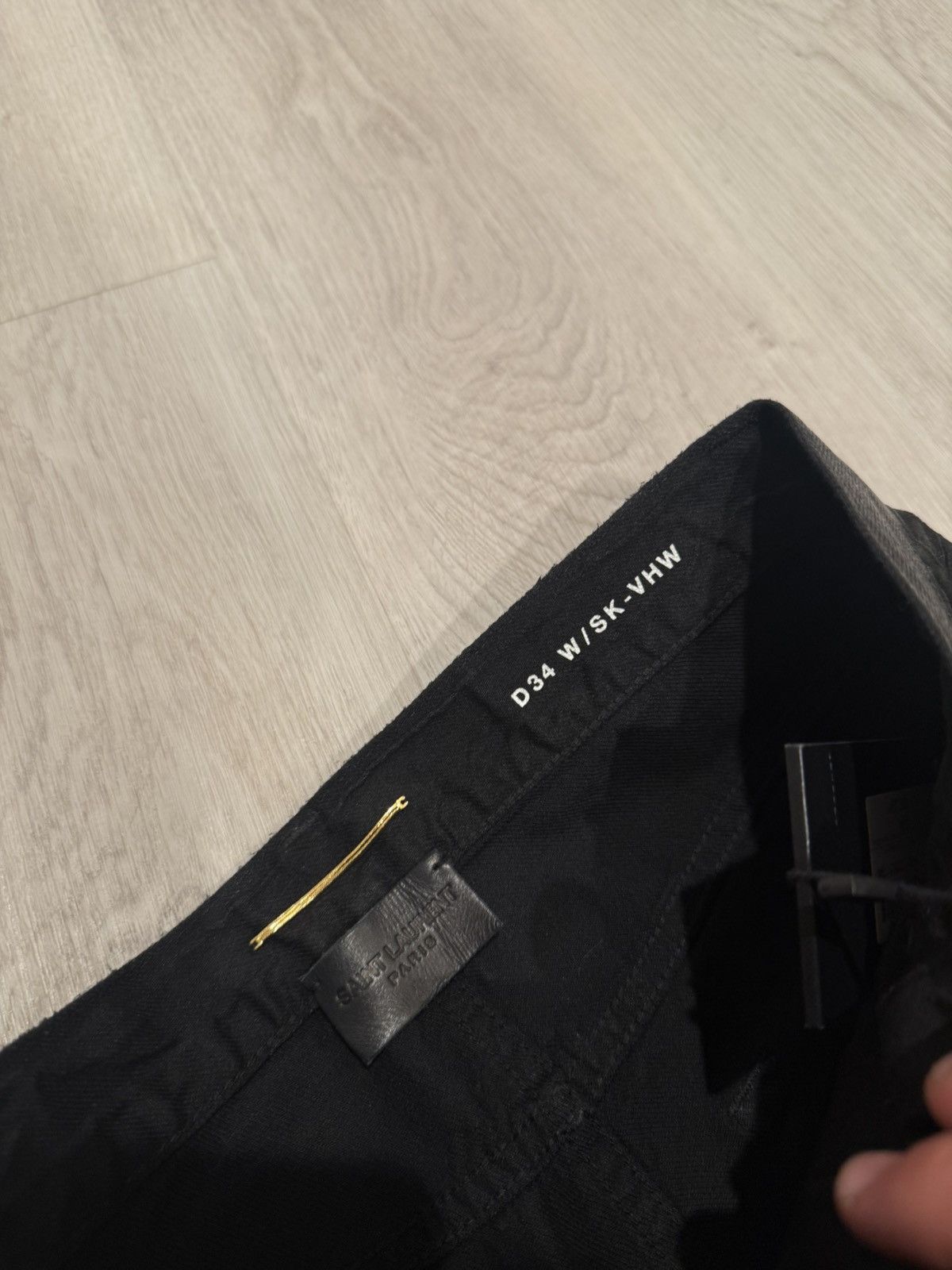 Saint Laurent Paris s/s 2020 waxed skinny denim!! Size US 26 / EU 42 - 6 Thumbnail