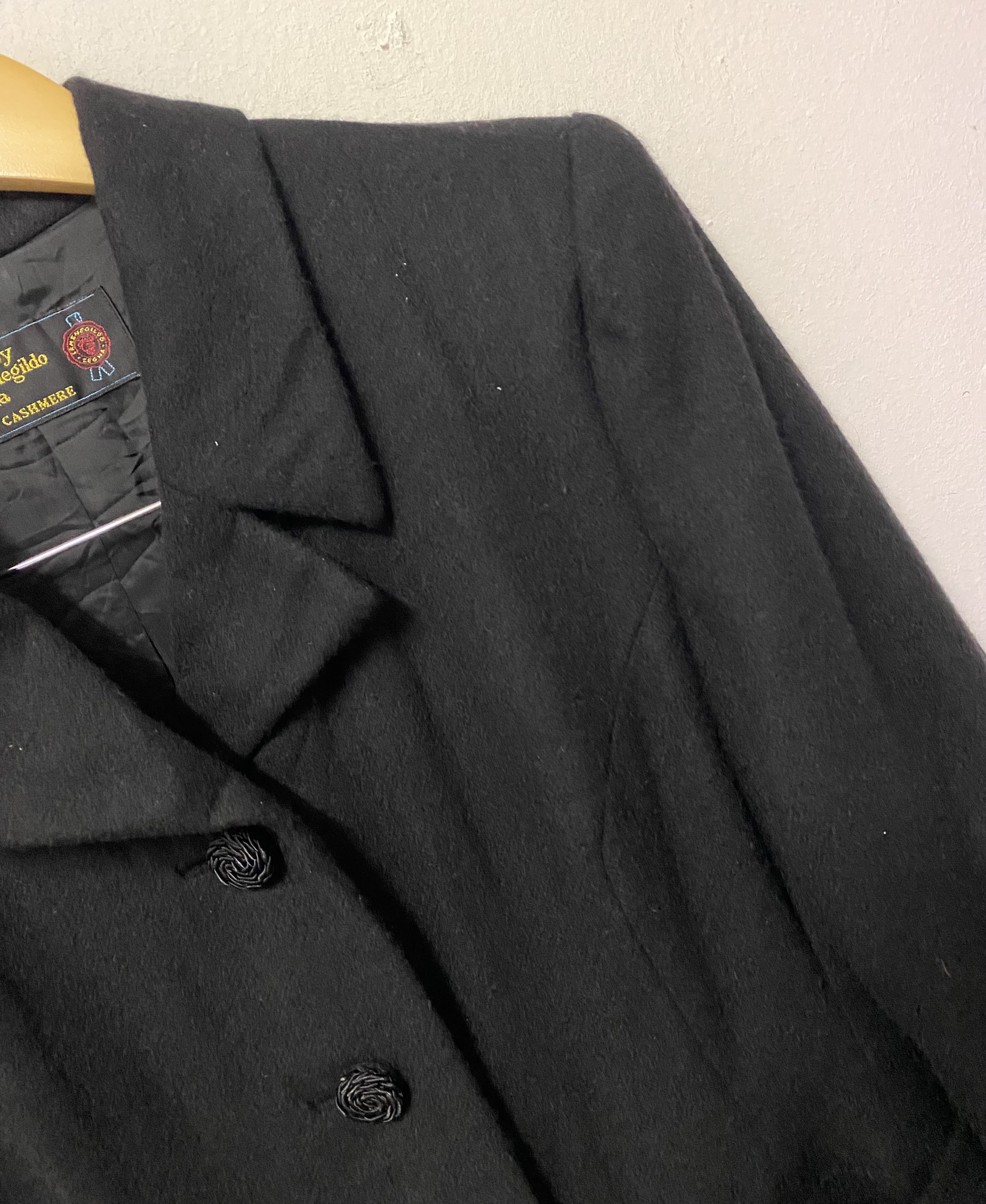 Ermenegildo Zegna Ermenegildo Zegna Italian Fabric Cashmere Minimalist Coat Size M / US 6-8 / IT 42-44 - 5 Thumbnail