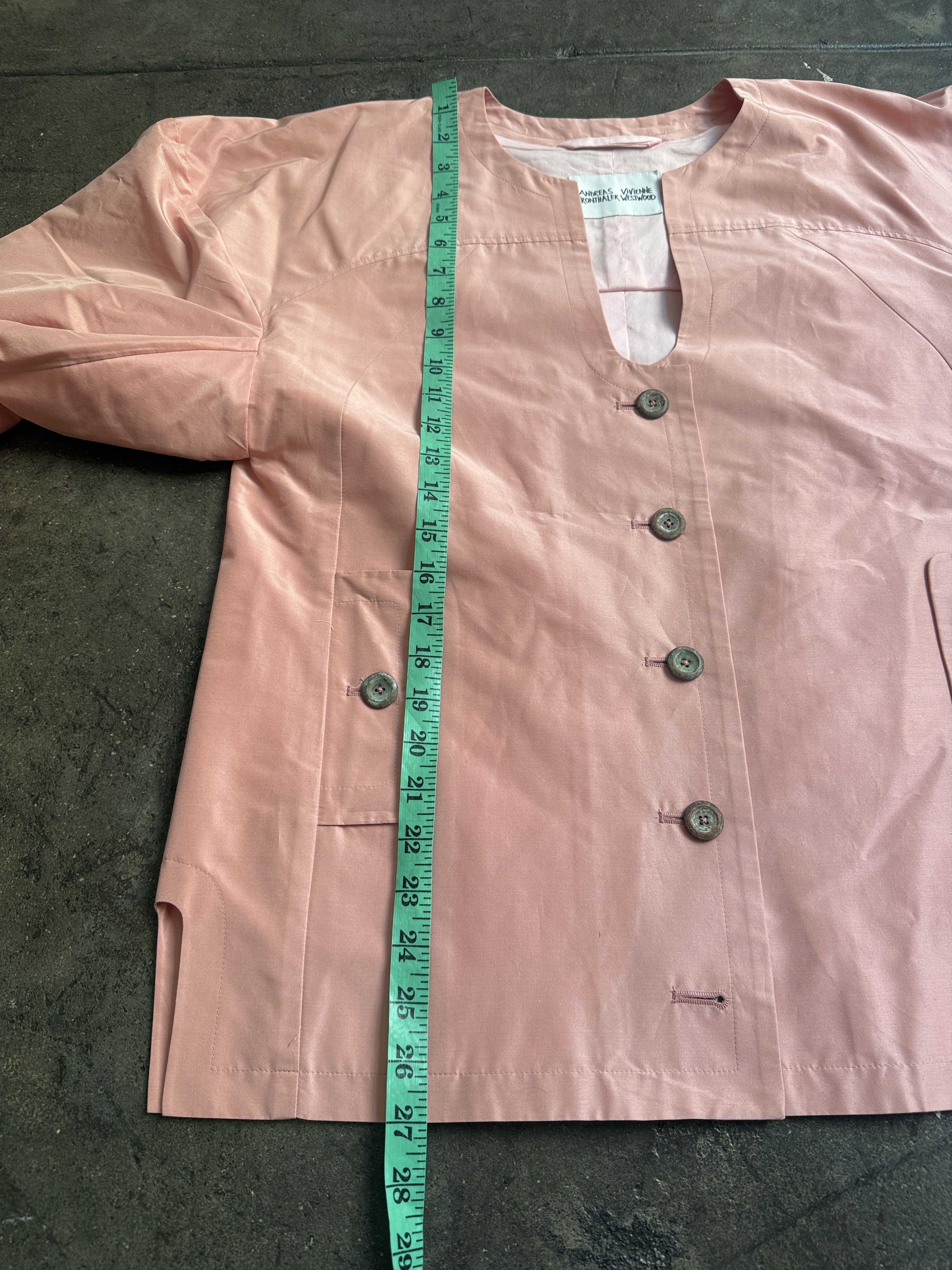 Vivienne Westwood NWT 3,040$ 2020 Coco Bello Jacket Cotton Silk Blend Size US M / EU 48-50 / 2 - 9 Thumbnail