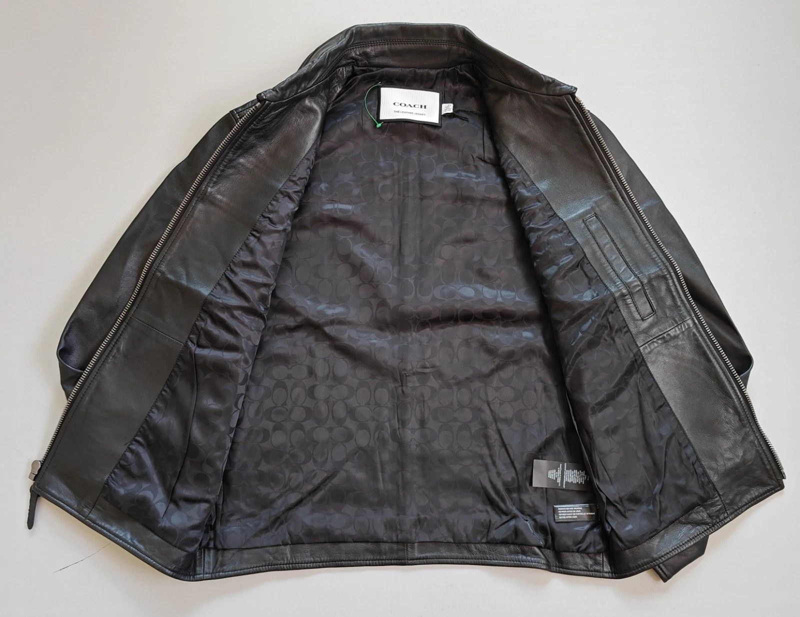 Coach Coach Leather Jacket FTP 5047 Size US S / EU 44-46 / 1 - 7 Thumbnail