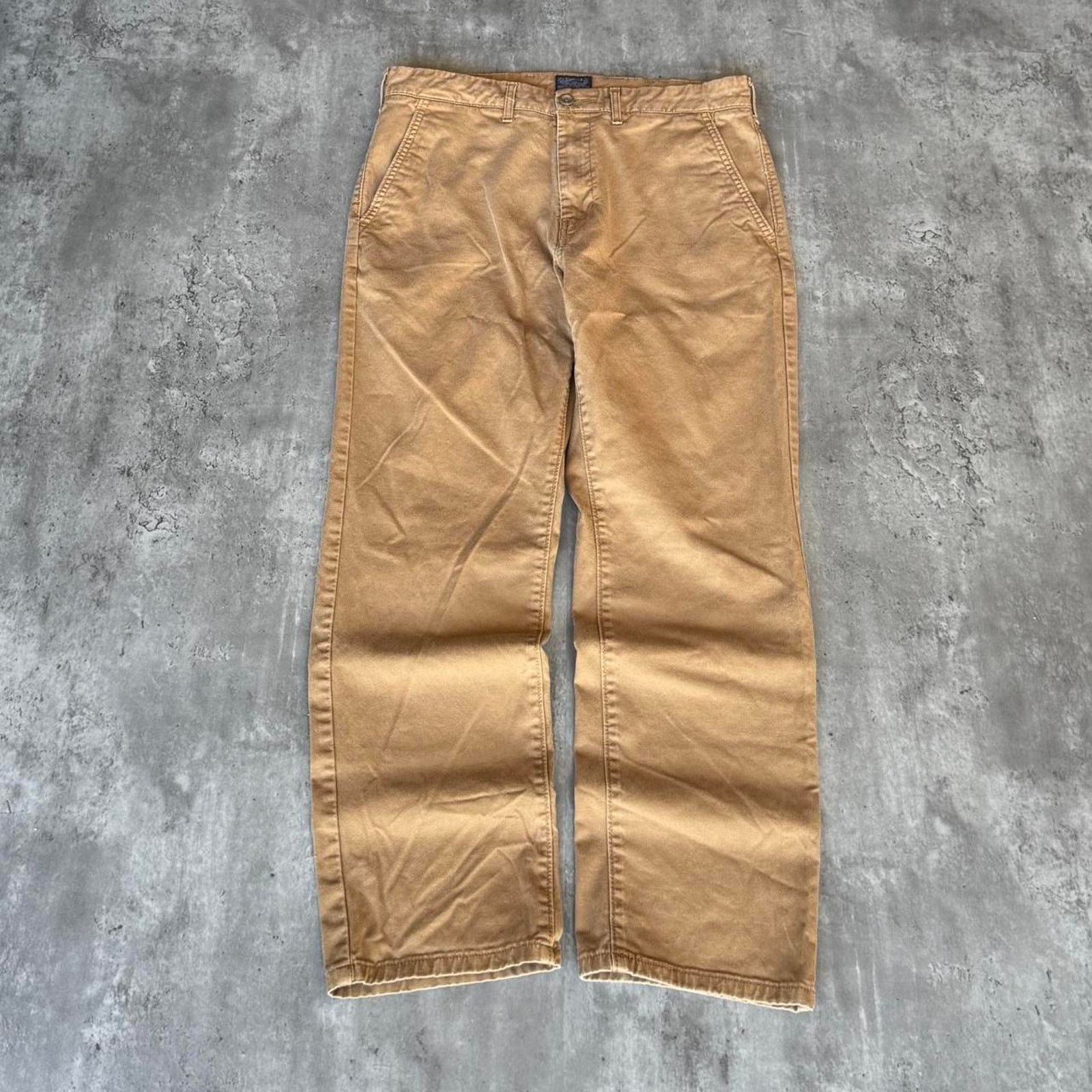 Levi's × Levi's Made & Crafted × Levi's Vintage Clothing Levi’s Tan Essential Chino Casual Pants Size US 32 / EU 48 - 1 Thumbnail