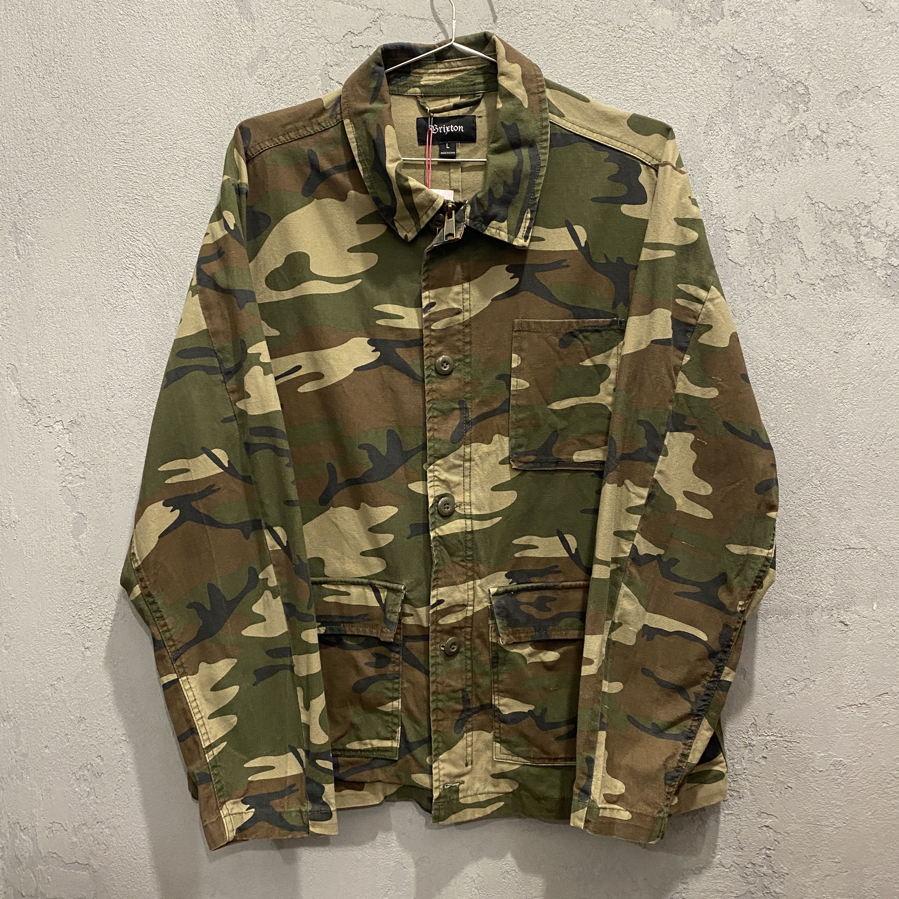 Brixton Brixton camo shirt - L Size US L / EU 52-54 / 3 - 1 Thumbnail