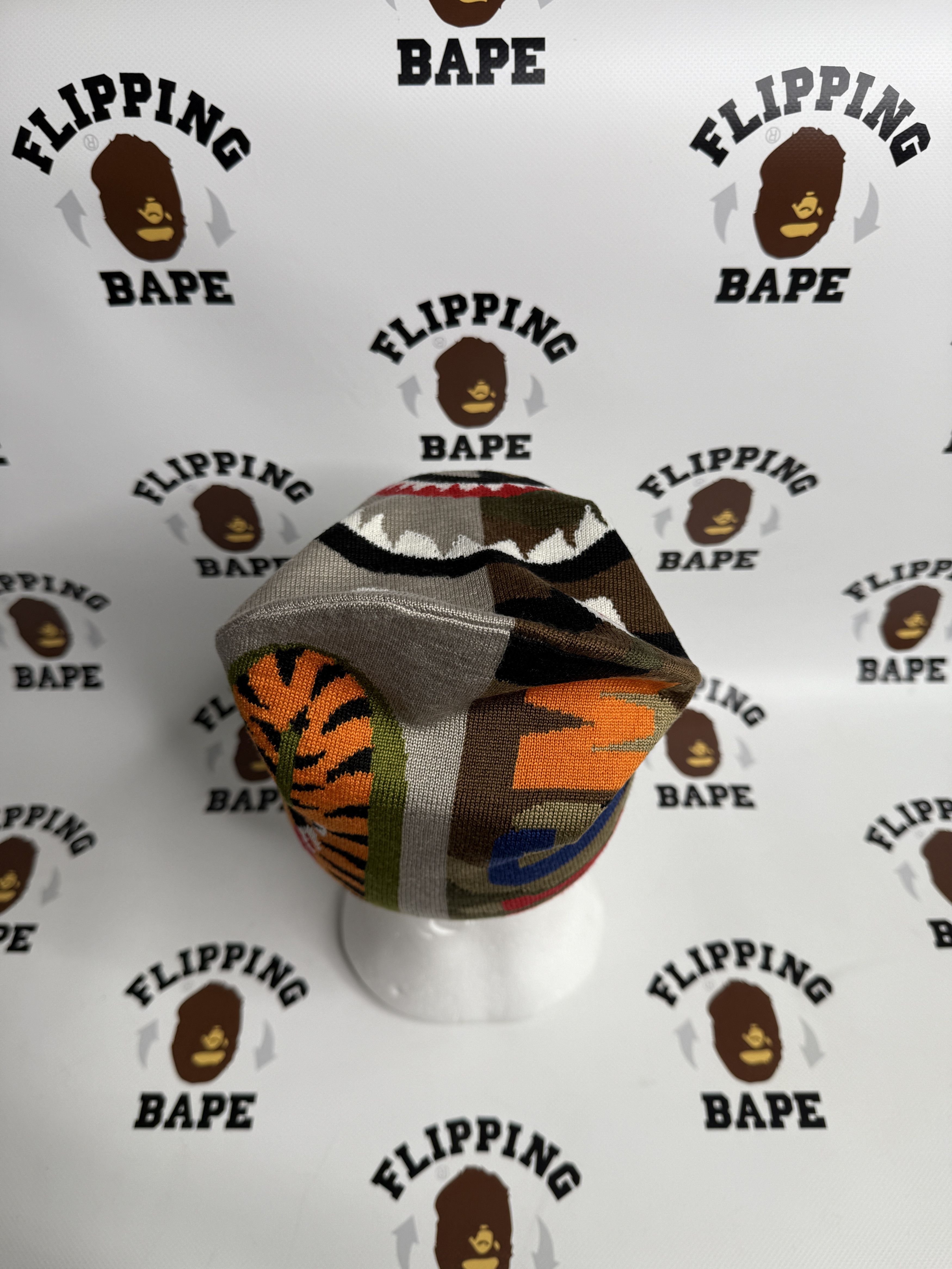 Bape BAPE 1ST SHARK KNIT CAP Size ONE SIZE - 4 Thumbnail