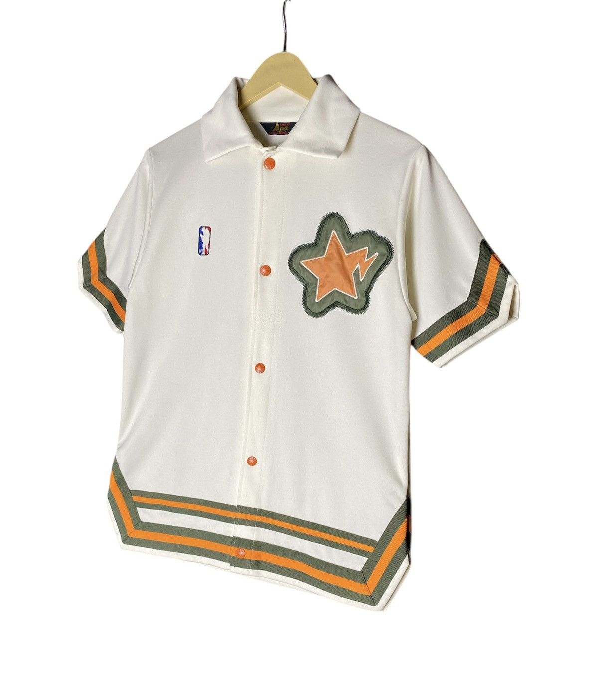 Bape Vintage OG A Bathing Ape Bape Shooting Shirt Jersey Bapesta Size US M / EU 48-50 / 2 - 2 Thumbnail