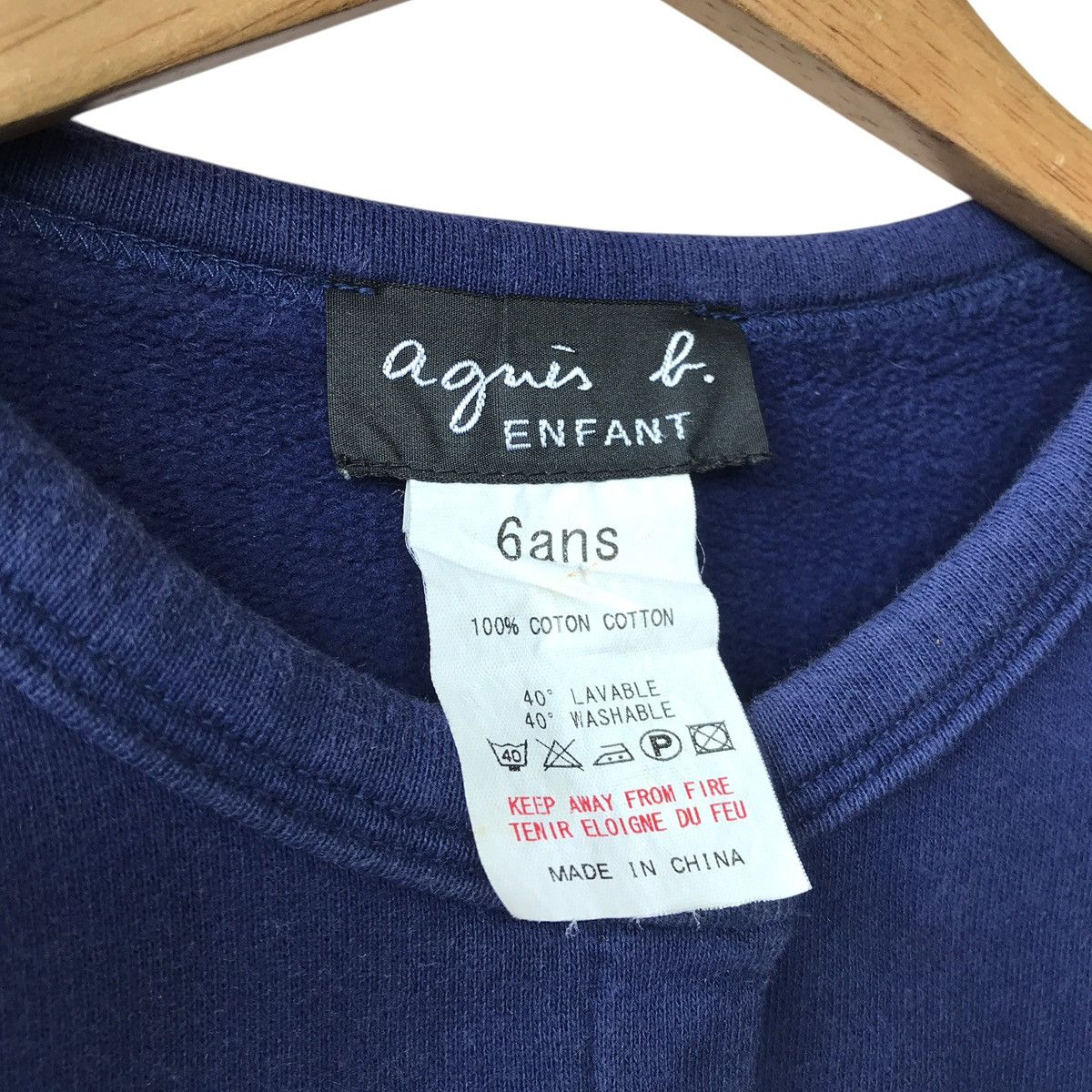 Designer × agnes b. Agnes B. Enfant Paris Button Up Girls Designer Cadigan Size XXS / US 00 / IT 34 - 6 Thumbnail