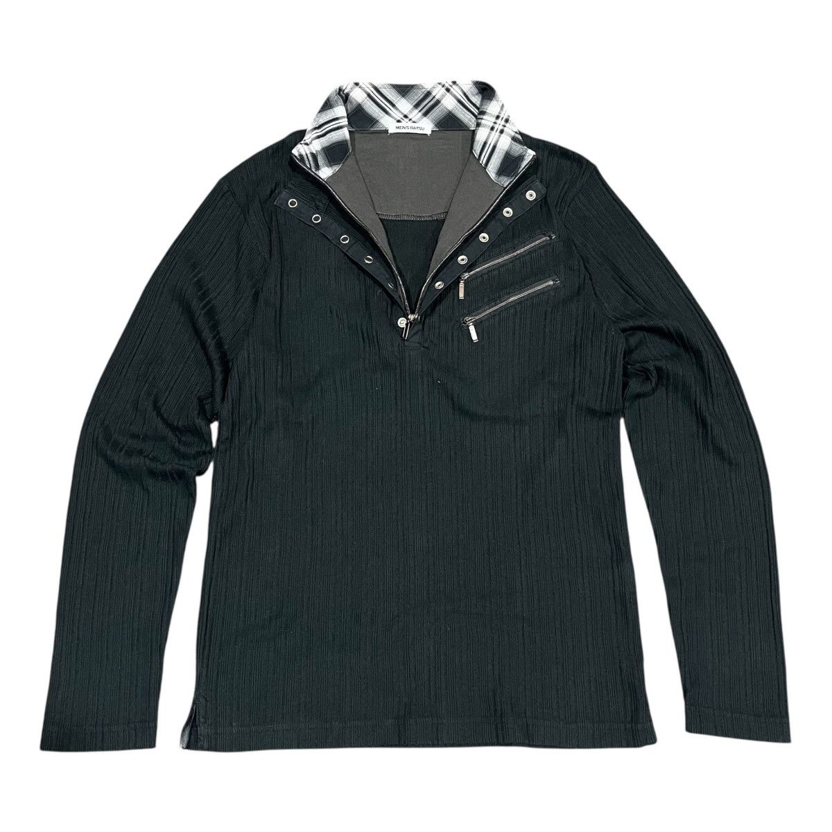 Japanese Brand Double Layer Men's Ba-tsu Long Sleeve Size US M / EU 48-50 / 2 - 1 Thumbnail