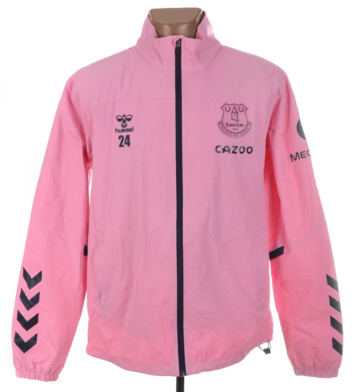 Hummel EVERTON 2020/2021 FOOTBALL JACKET M PLAYER ISSUE #24 Size US M / EU 48-50 / 2 - 1 Thumbnail