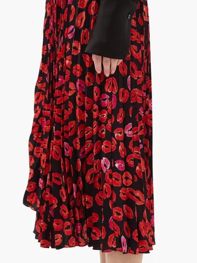 Marni o1y1125 Midi Skirt in Multicolor Size 26" / US 2 / IT 38 - 4 Thumbnail