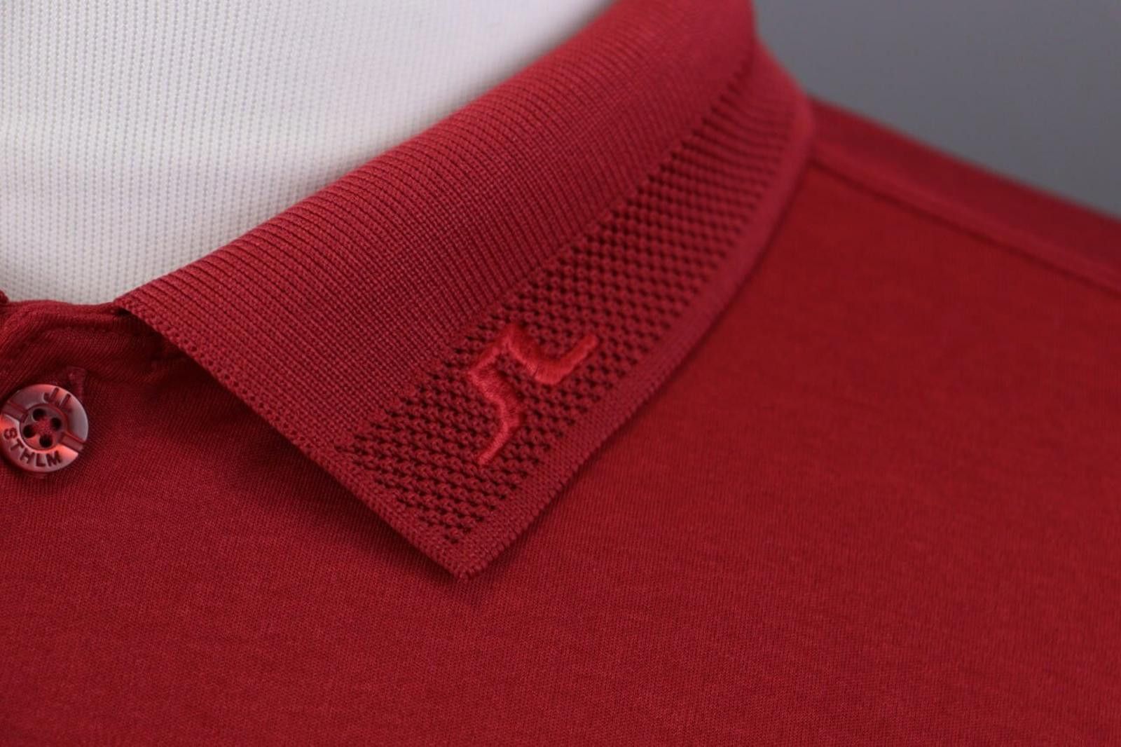J.Lindeberg J.Lindeberg Regular Fit Sport Red Polo Shirt Size L Size US L / EU 52-54 / 3 - 6 Thumbnail