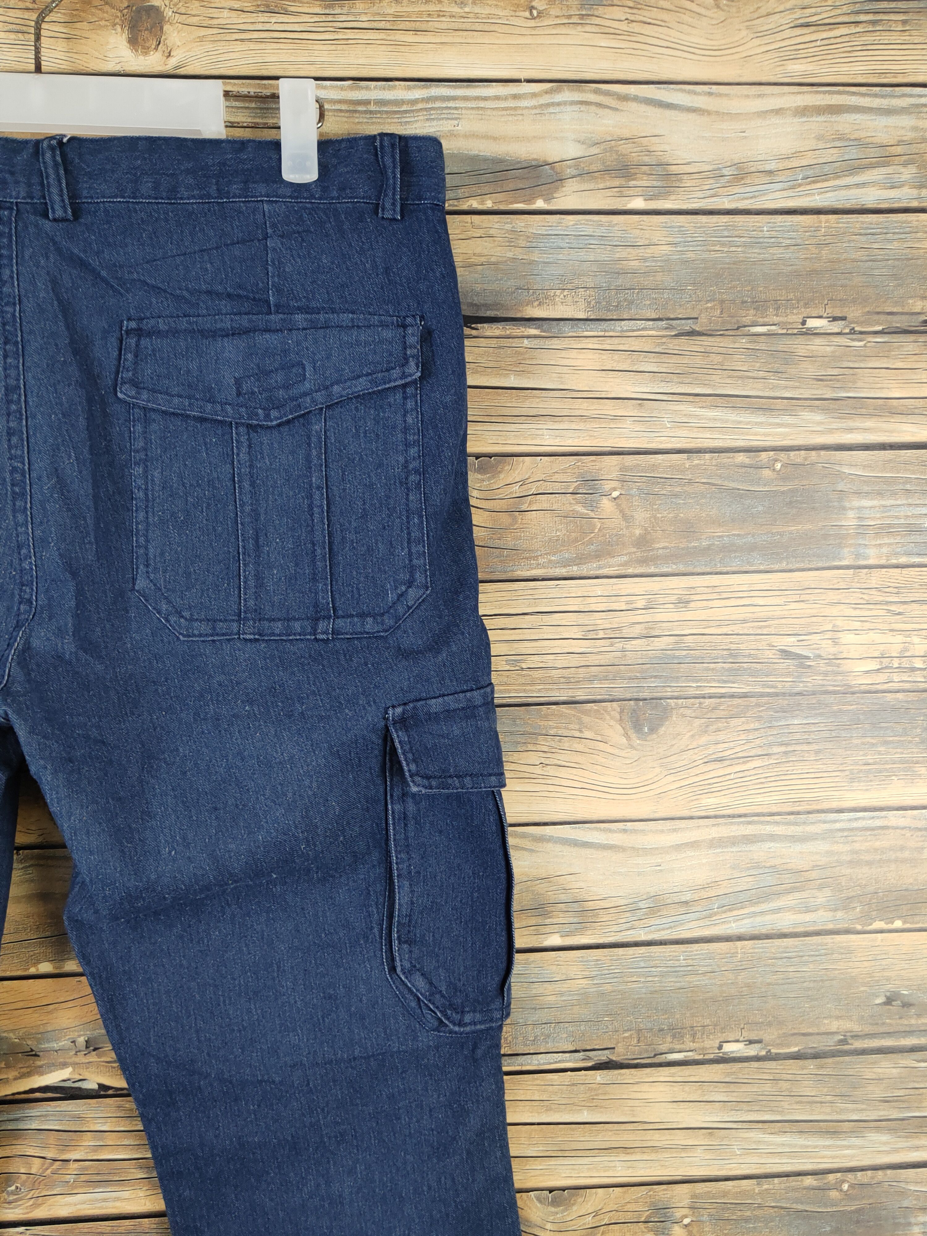 Japanese Brand Newness Blue Distressed Ripped Soft Jeans #W1034 Size US 34 / EU 50 - 10 Thumbnail