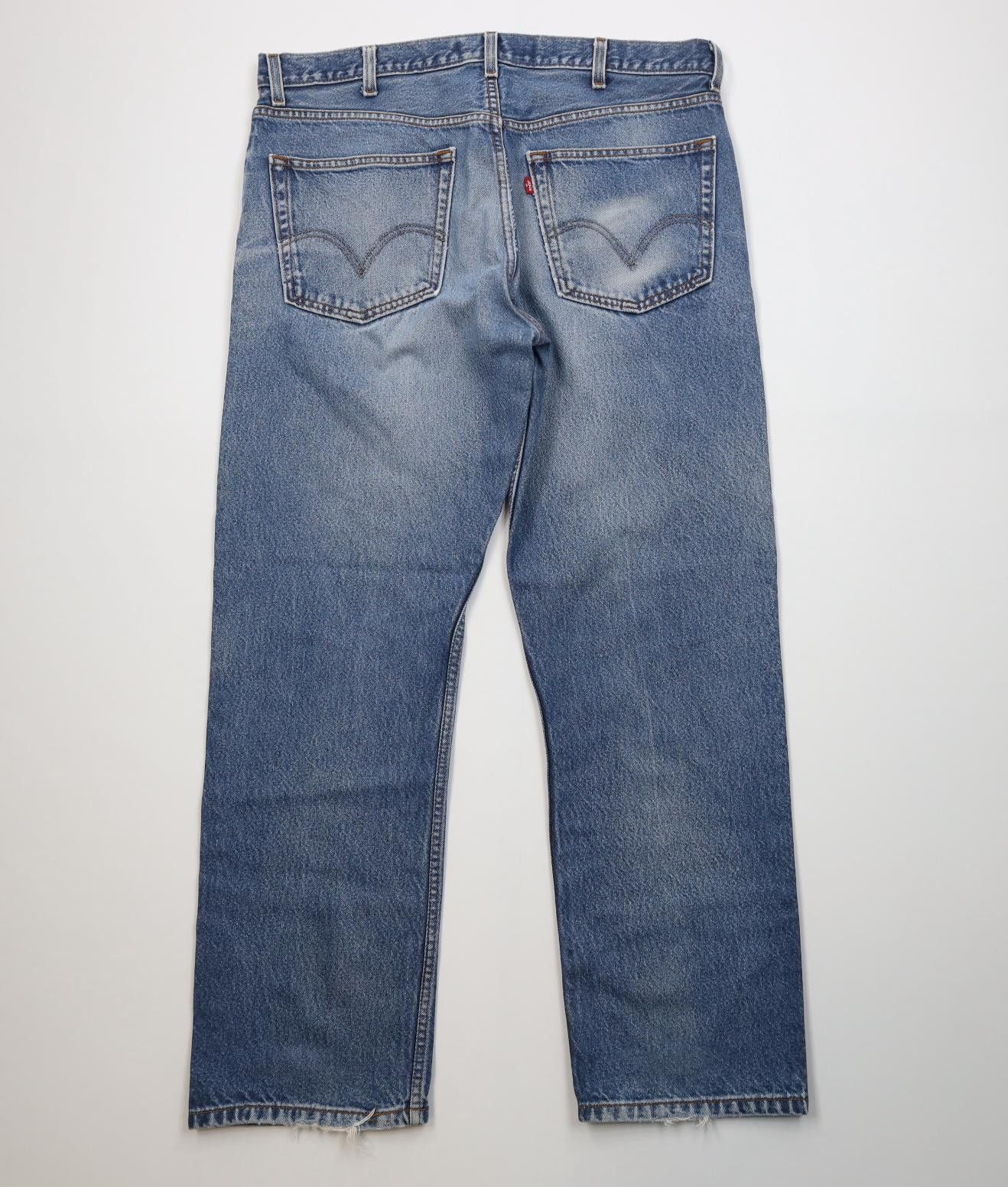 Levi's Vintage Y2K 2006 Levis 505 Regular Straight Leg Denim Jeans Size US 38 / EU 54 - 9 Thumbnail