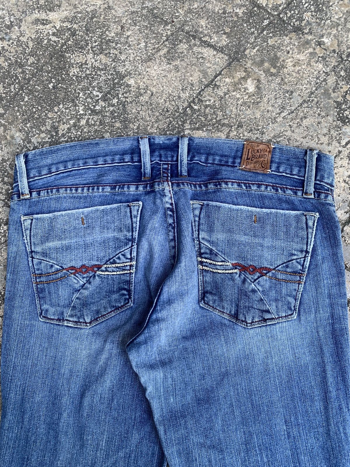 Lucky Brand y2k Lucky Brand by Gene Montesa Straight Jeans Pants Size 28" / US 6 / IT 42 - 3 Thumbnail