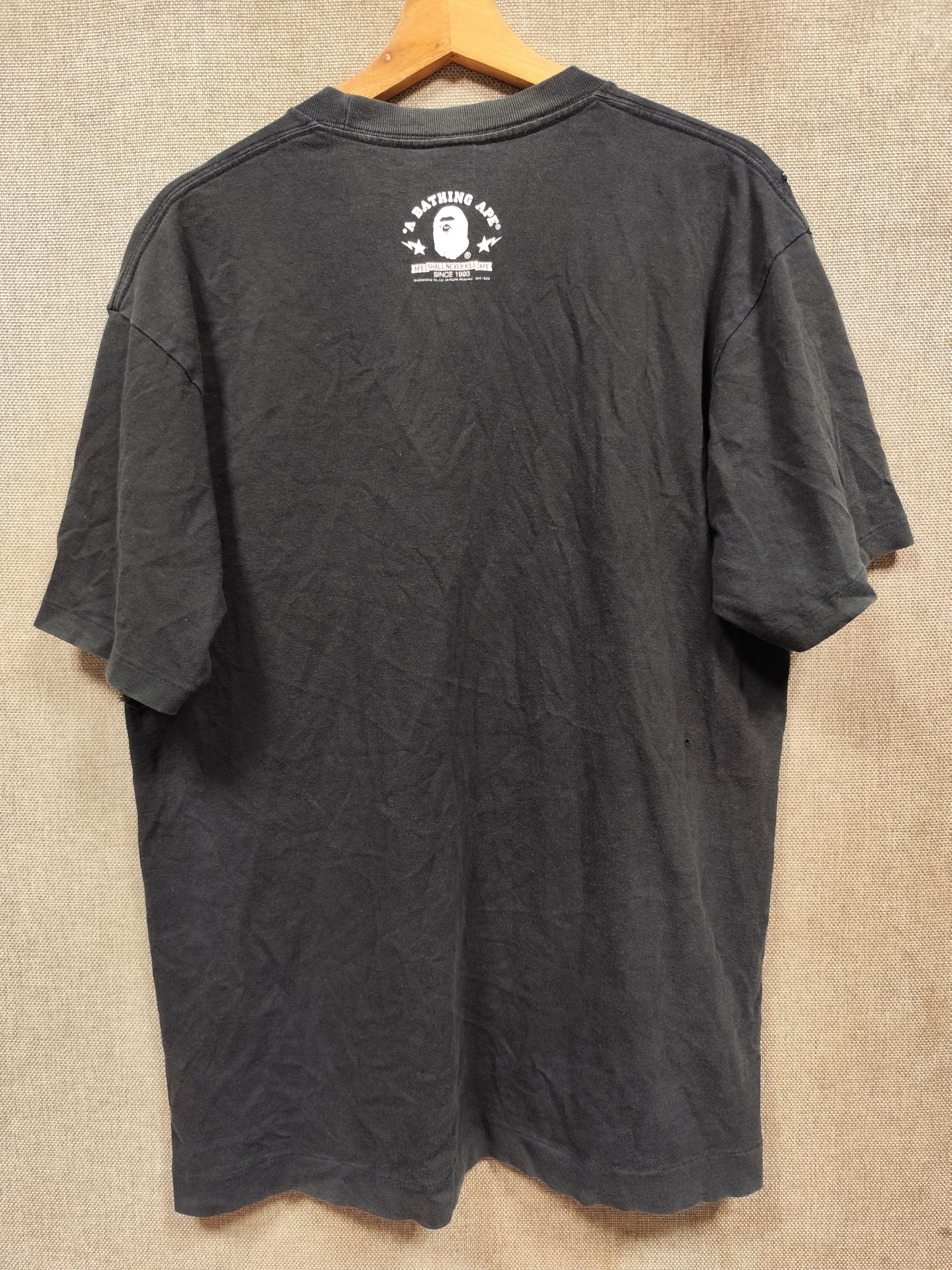 Bape Bape pineapple 2009 Distressed Tee Size US L / EU 52-54 / 3 - 2 Thumbnail