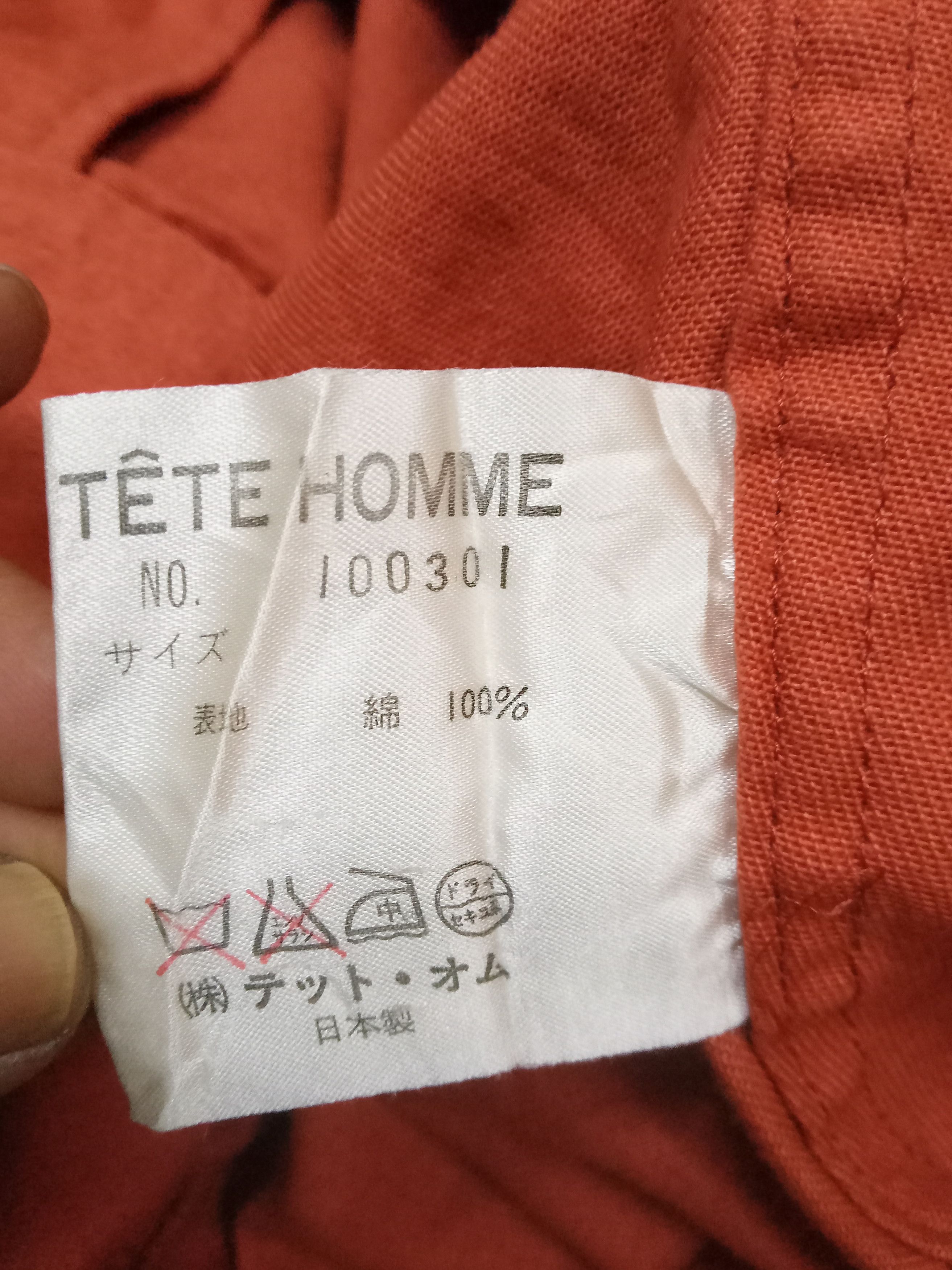 Tete Homme Vintage Tete Homme Very Rare Bon Bon Style Jacket Size US M / EU 48-50 / 2 - 6 Thumbnail