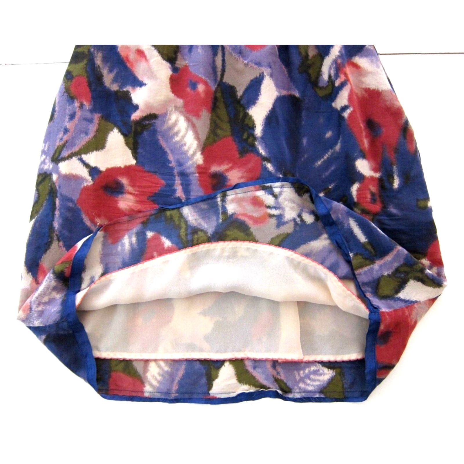 Anthropologie Moulinette Soeurs Anthropologie 100% Silk Pink Floral Slip Tank Dress 0 Size XS / US 0-2 / IT 36-38 - 7 Thumbnail