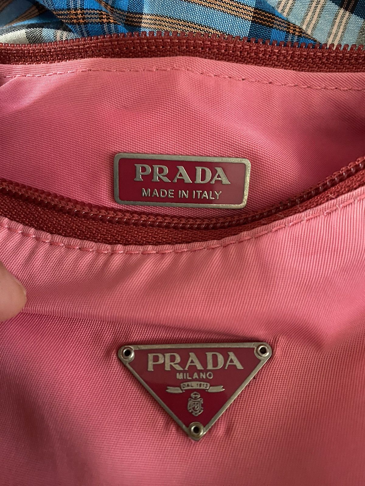 Prada Prada mini hobo nylon dinner bag Size ONE SIZE - 10 Thumbnail