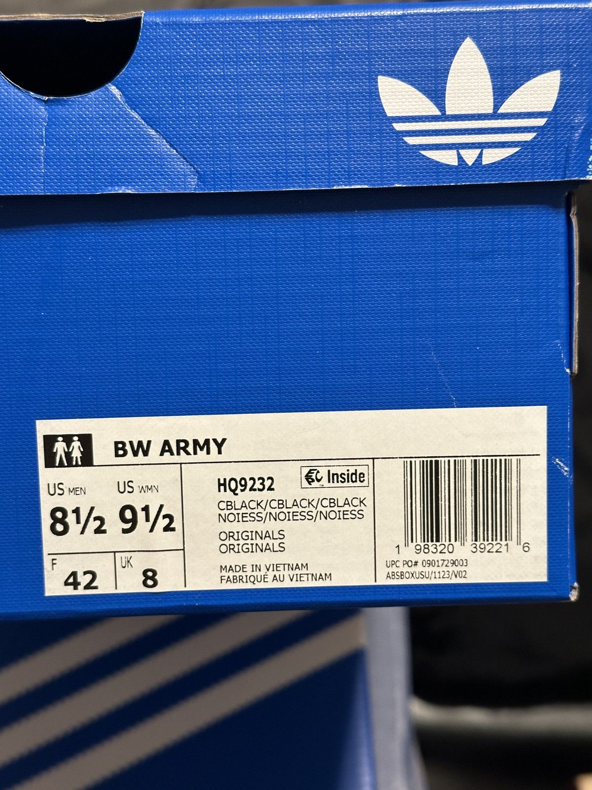 Adidas adidas BW Army Core Black Patent Leather Size US 8.5 / EU 41-42 - 10 Thumbnail
