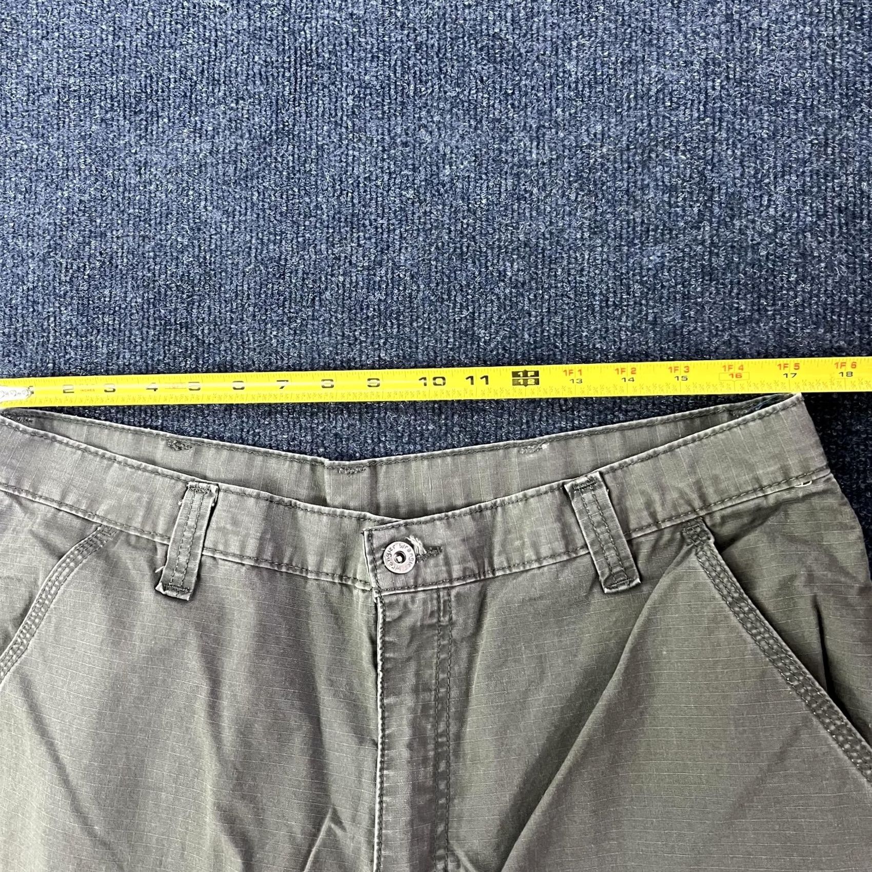 Wrangler Wrangler Mens Cargo Pants 36x32 Gray Ripstop Straight Leg Workwear Casual Size US 36 / EU 52 - 6 Thumbnail