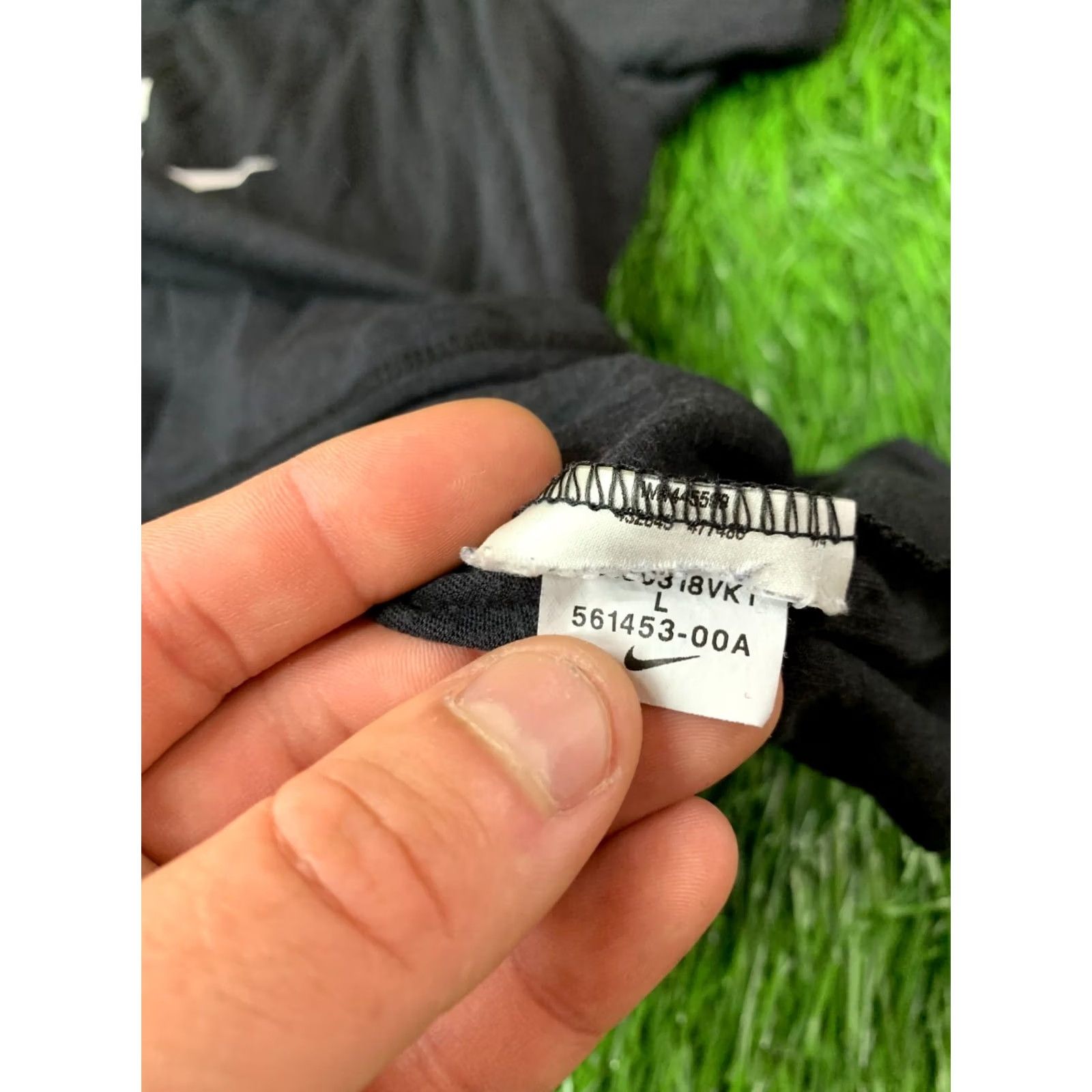 Nike NIKE Shirt Women T-Shirt 2018 Black L Size Regular Short Sleeve Cotton 561453-00A Size L / US 10 / IT 46 - 5 Thumbnail