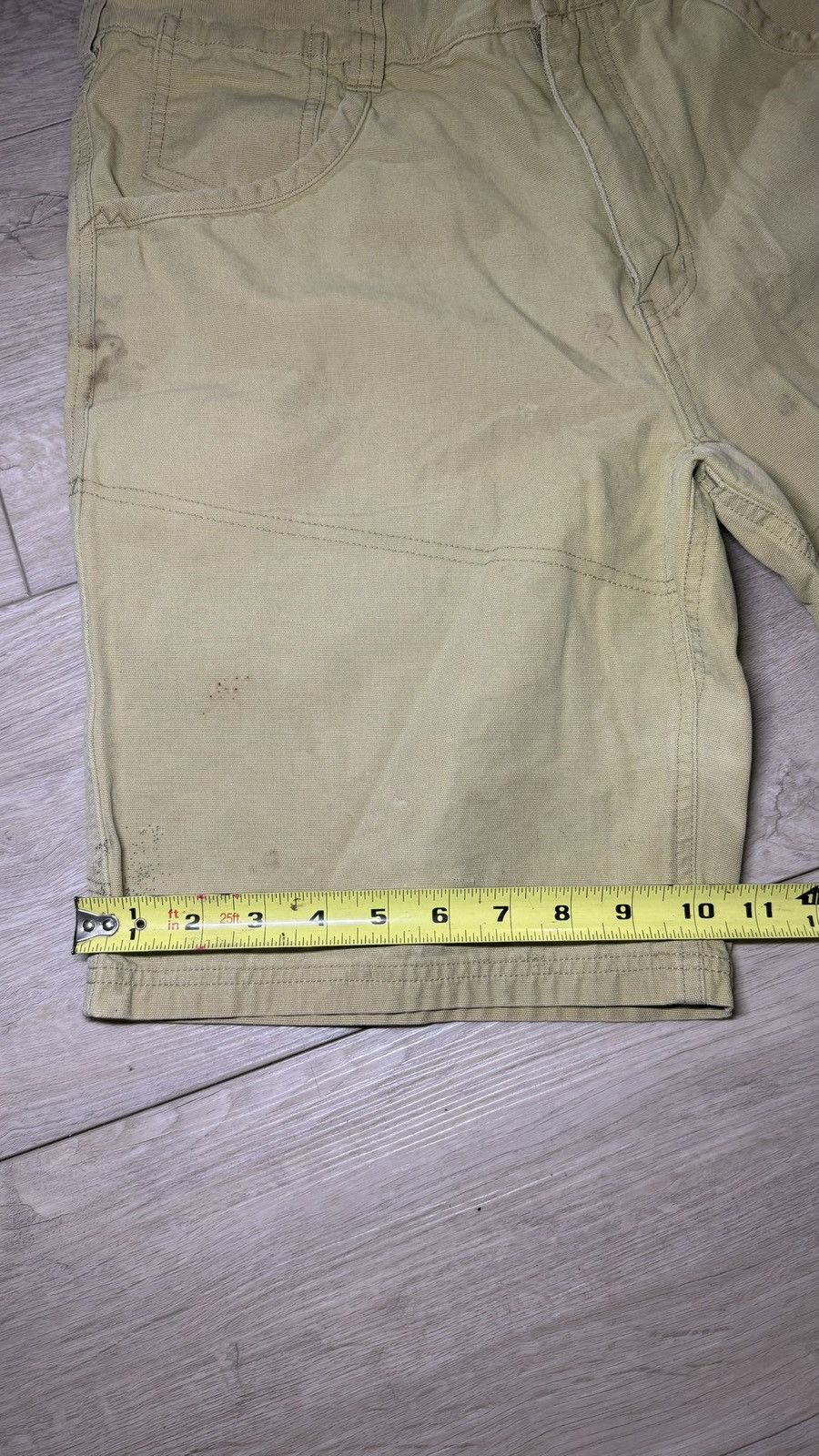 Rei Y2K 2000s REI Pastel Yellow Shell 100% Organic Cotton Cargo Size US 34 / EU 50 - 9 Thumbnail