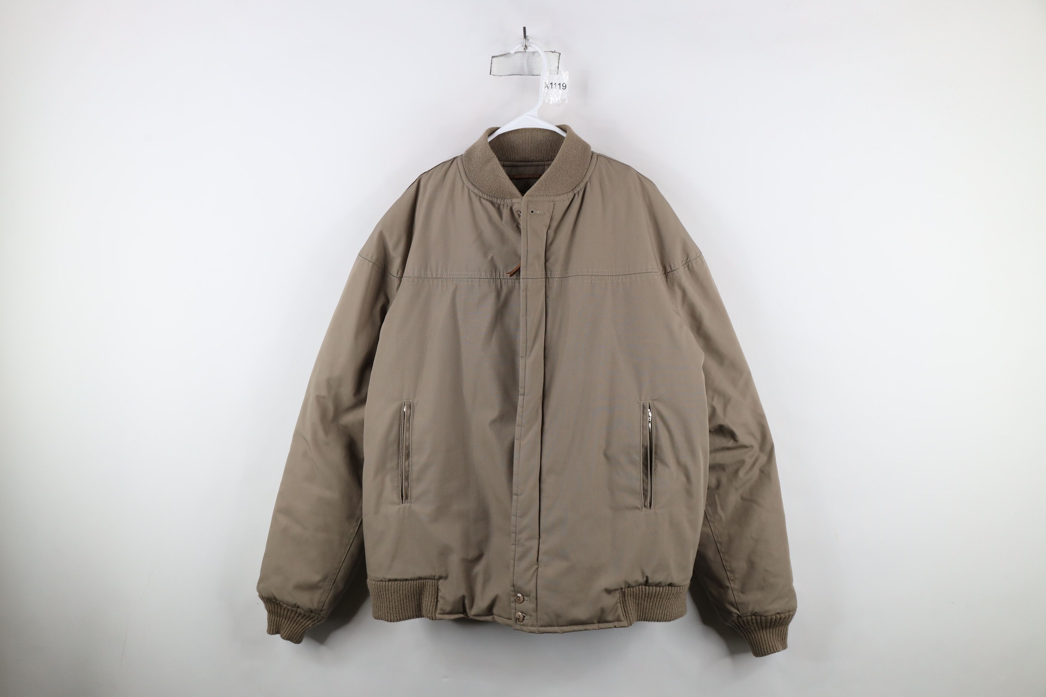 Vintage Vintage 70s Streetwear Catalina Cafe Racer Bomber Jacket Size US XL / EU 56 / 4 - 1 Thumbnail