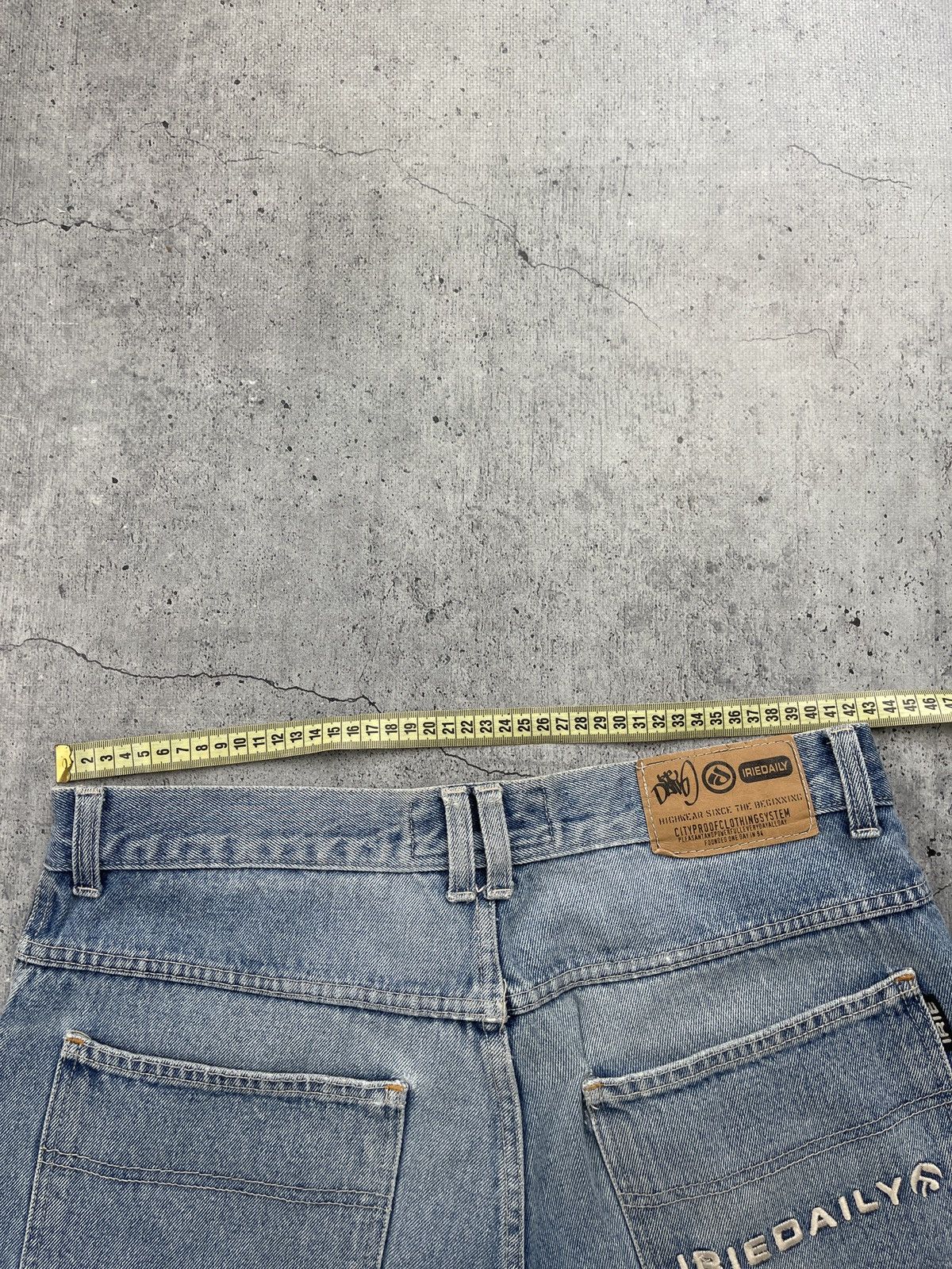 Phat Farm × Vintage Vintage Y2K Baggy Jeans Shorts🔥 Size US 36 / EU 52 - 10 Thumbnail