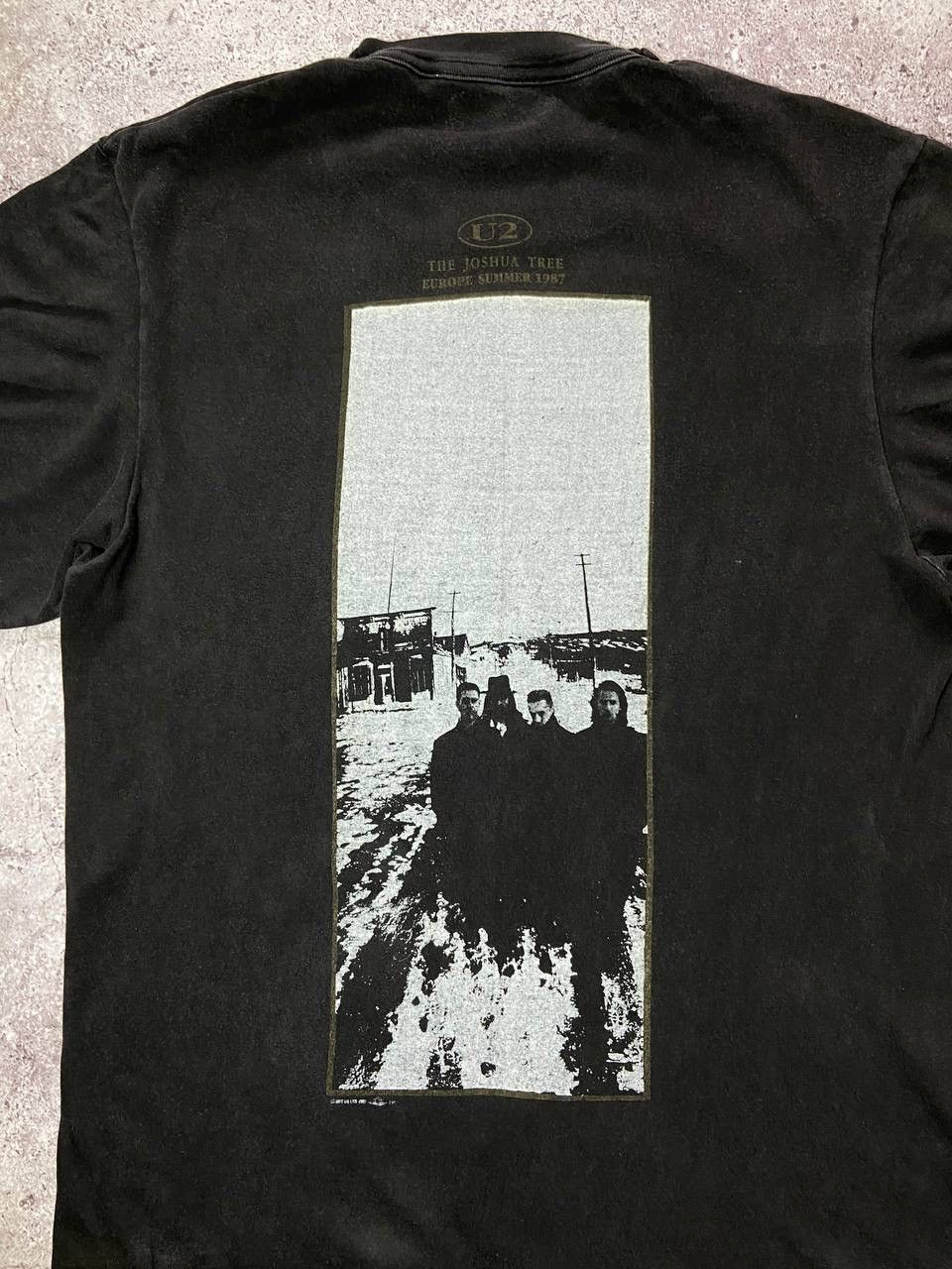 Band Tees × Vintage Vintage 1987 The Joshua Tree Tour T-Shirt rare 80s Size US M / EU 48-50 / 2 - 8 Thumbnail
