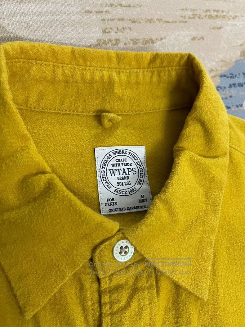 Wtaps Wtaps Yellow shirt Size US M / EU 48-50 / 2 - 5 Thumbnail