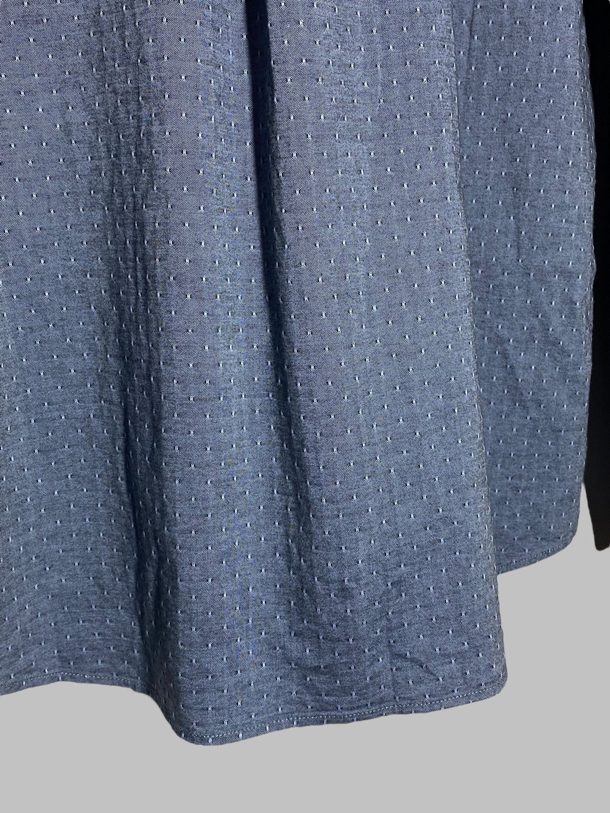 Vivienne Westwood Vivienne Westwood Denim Blue Long Sleeve Button Up Shirt Size US L / EU 52-54 / 3 - 10 Thumbnail
