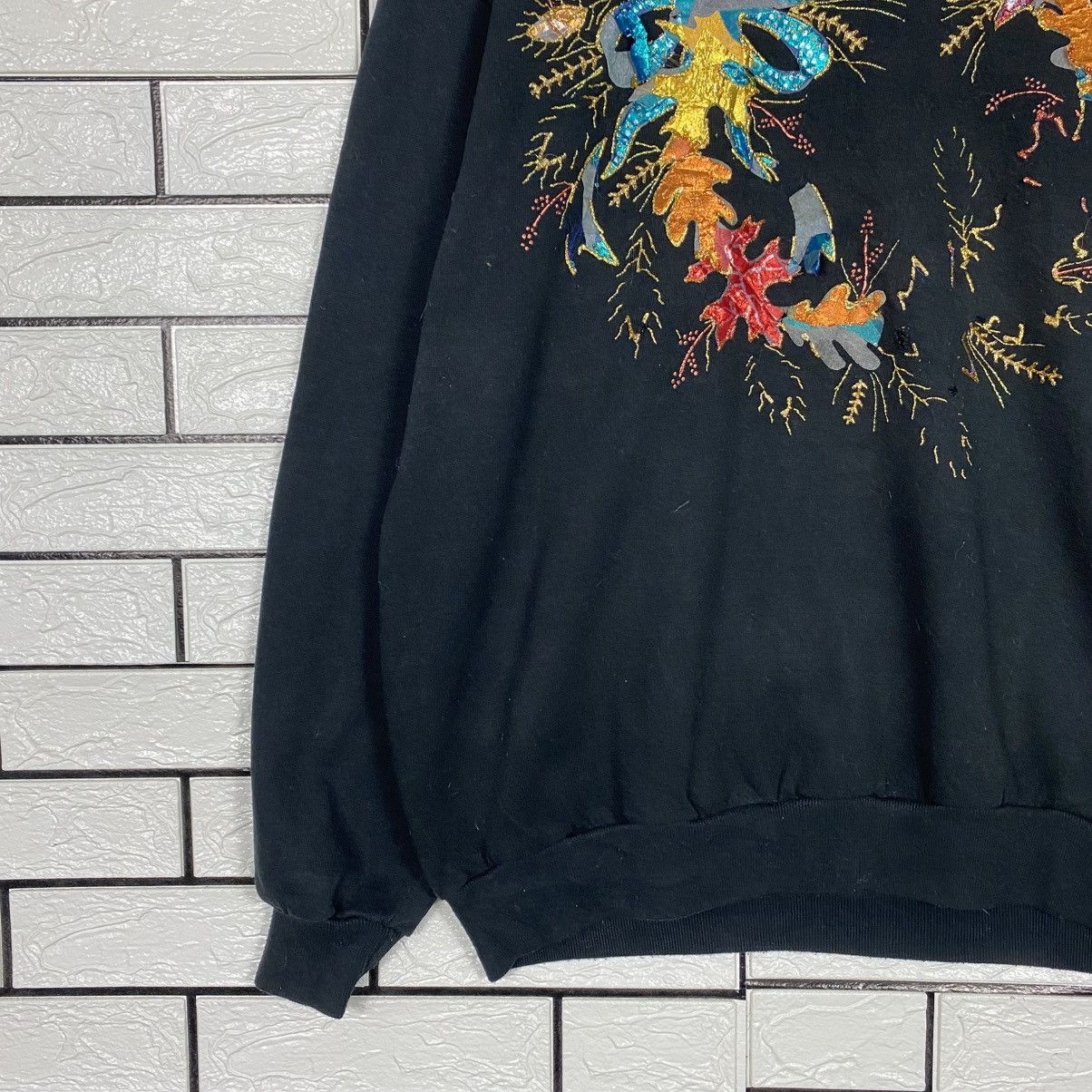 Vintage Vintage Sweatshirt Jerzees USA Art Design Size US XL / EU 56 / 4 - 5 Thumbnail