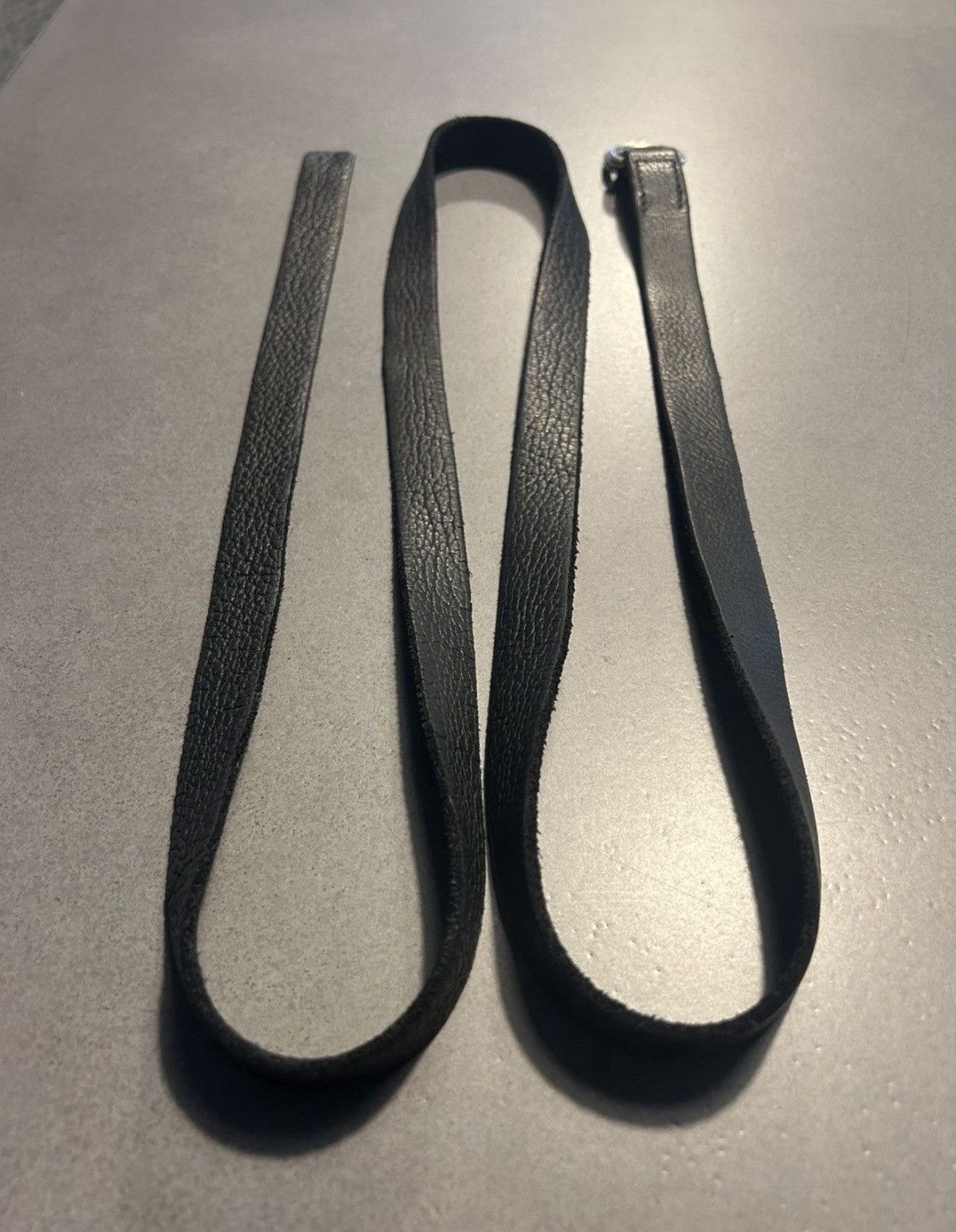 Guidi Guidi Long Bison Leather Belt. Size ONE SIZE - 6 Thumbnail