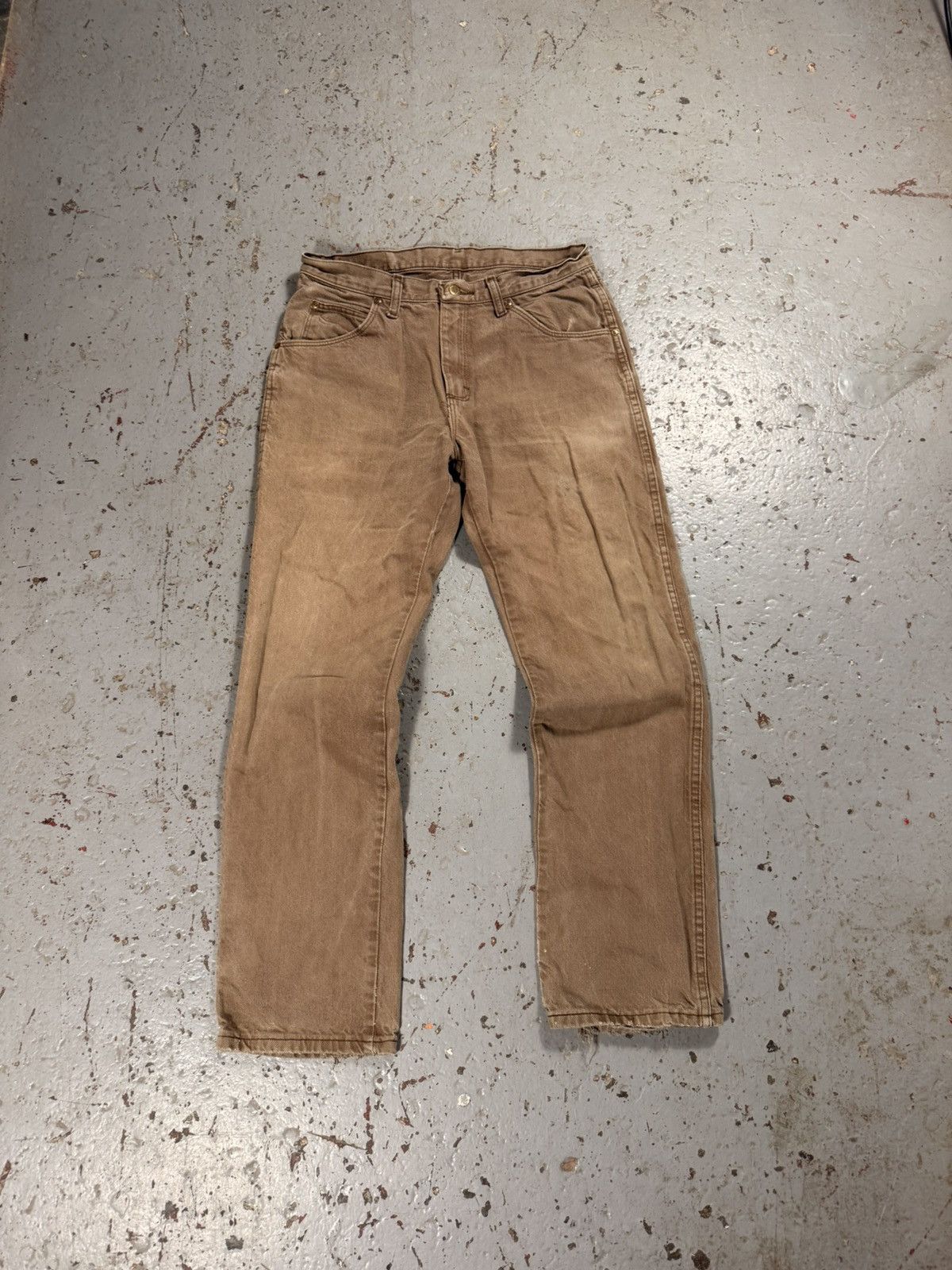Wrangler Vintage Classic Mocha Brown Wrangler Denim Pants Size US 32 / EU 48 - 6 Thumbnail