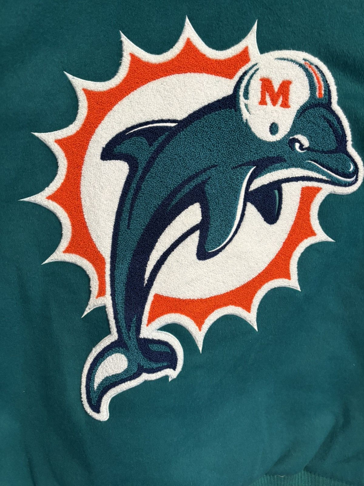Golf Wang × NFL Dolphins Letterman Jacket by Golf Wang x NFL Size US XXL / EU 58 / 5 - 3 Thumbnail