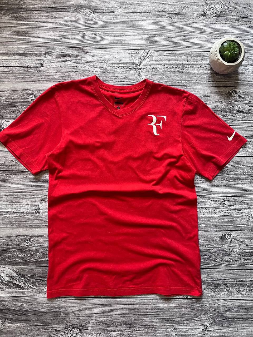 Nike × Vintage Vintage Nike Roger Federer RF Tennis T Shirt Size US S / EU 44-46 / 1 - 1 Thumbnail