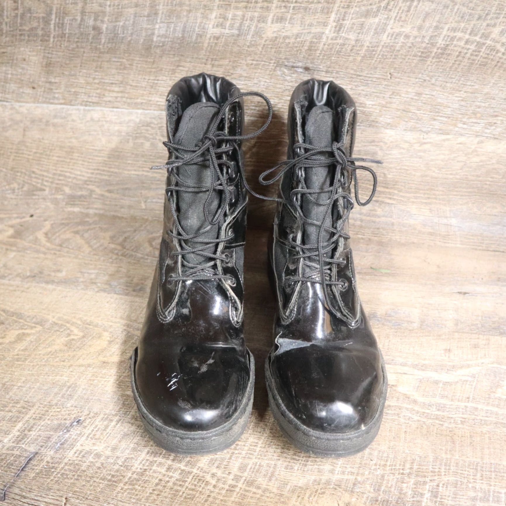 Thorogood Thorogood Boots 8" Police Security Work Boot Men's 11 Black Cordura Rubber ASTM Safety Vibram Enforcer Shank Lace Up Boots Size US 11 / EU 44 - 3 Thumbnail