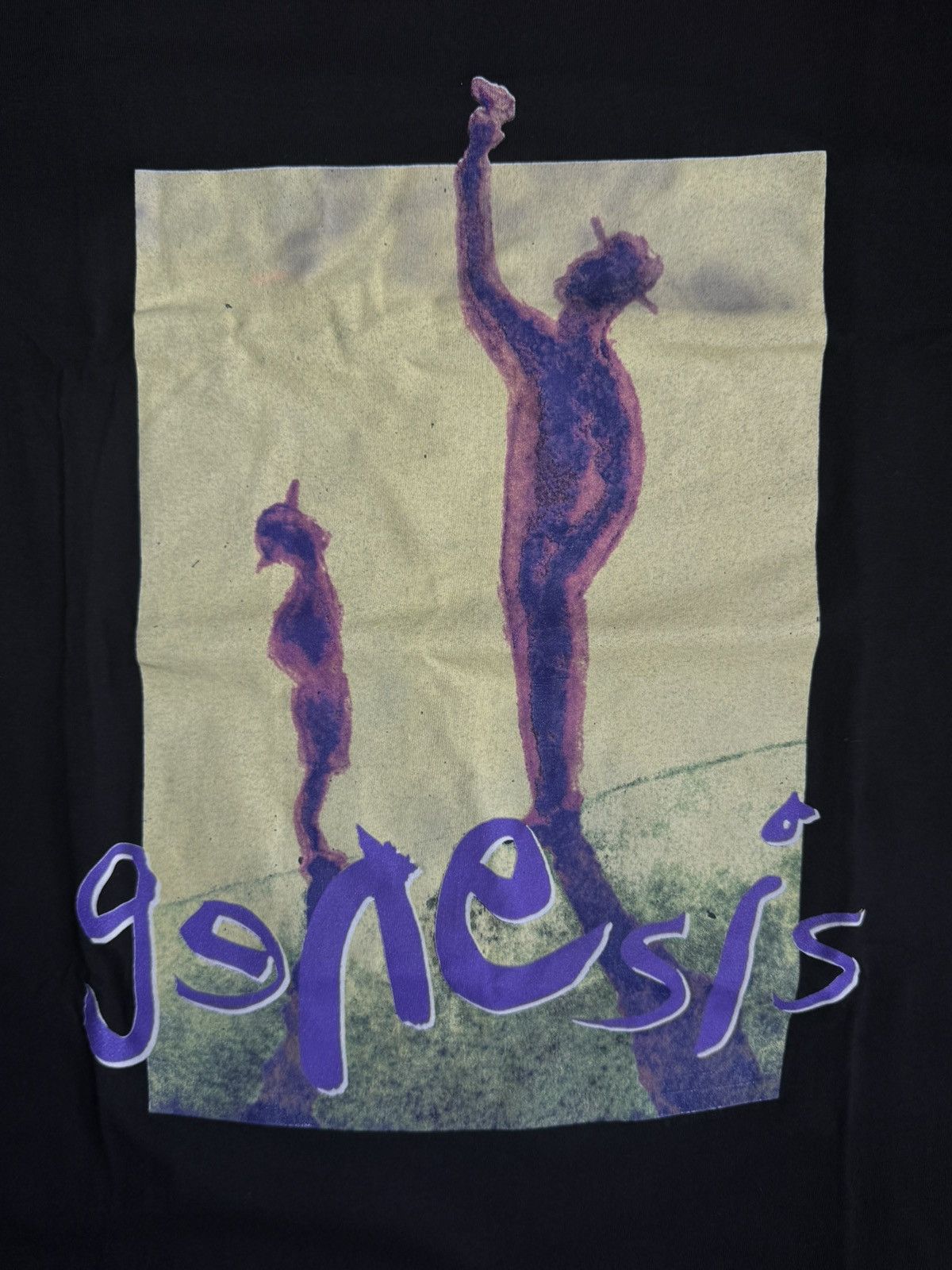 Vintage Rare Vintage Genesis 90s Tour Concert Band Tee Single Stitch Size US L / EU 52-54 / 3 - 3 Thumbnail