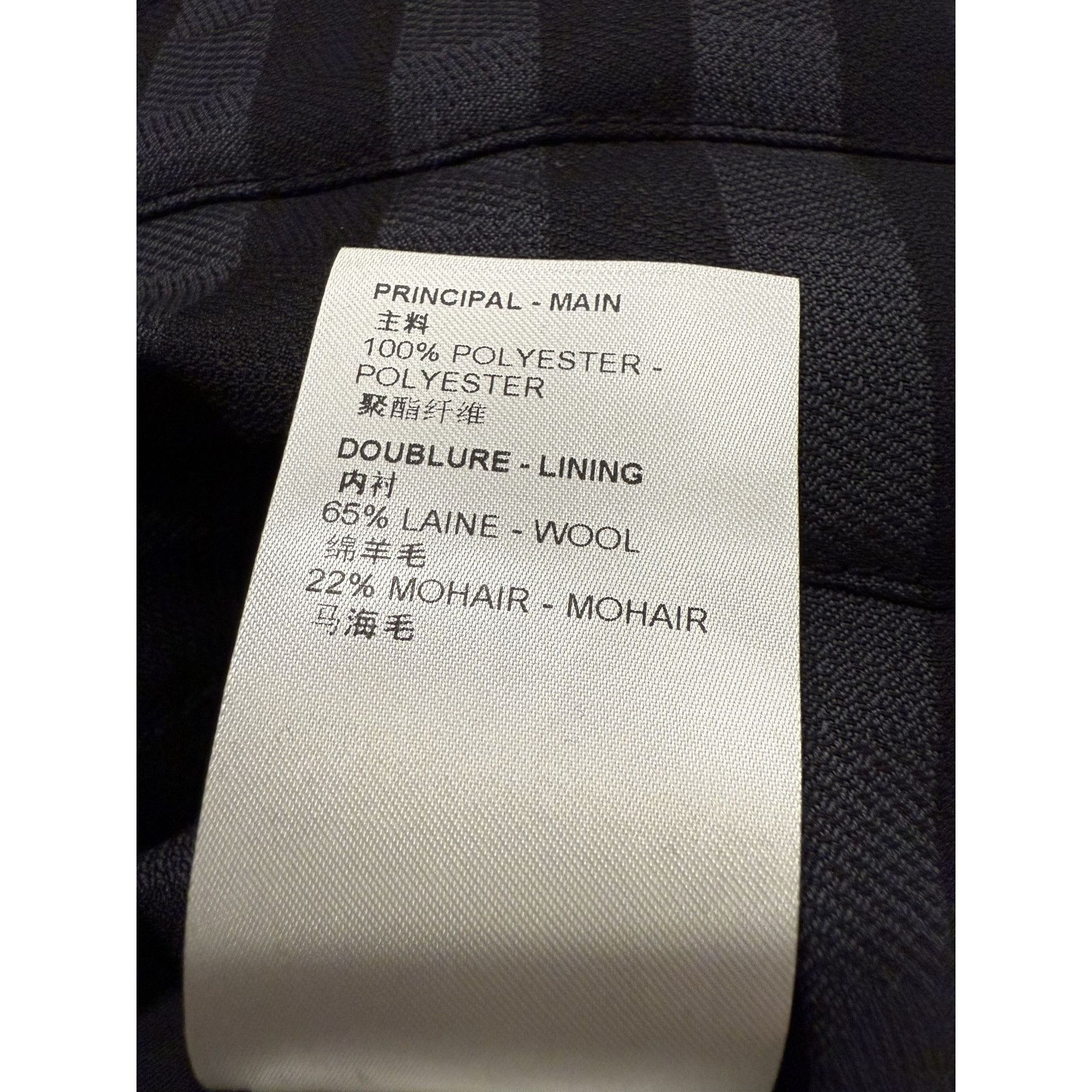 Louis Vuitton Louis Vuitton Mens Navy Quilted Jacket Size 52 Size US L / EU 52-54 / 3 - 13 Thumbnail