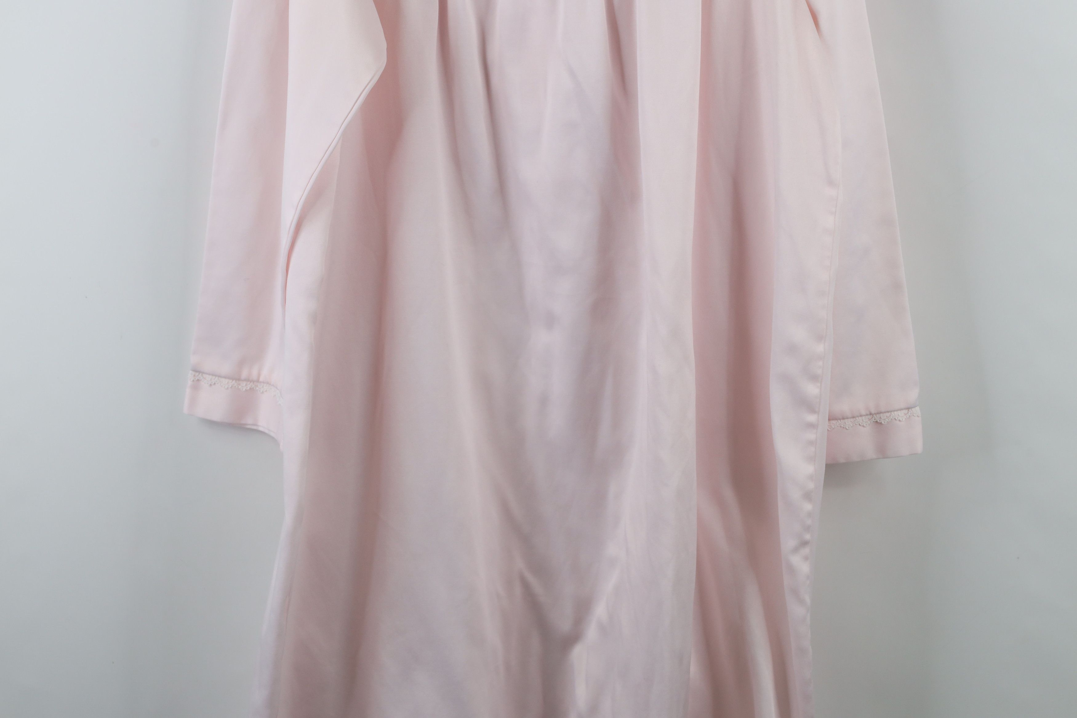 Vintage Vintage 90s Miss Elaine Ruffled Lace Night Gown Sleep Shirt Size M / US 6-8 / IT 42-44 - 12 Thumbnail